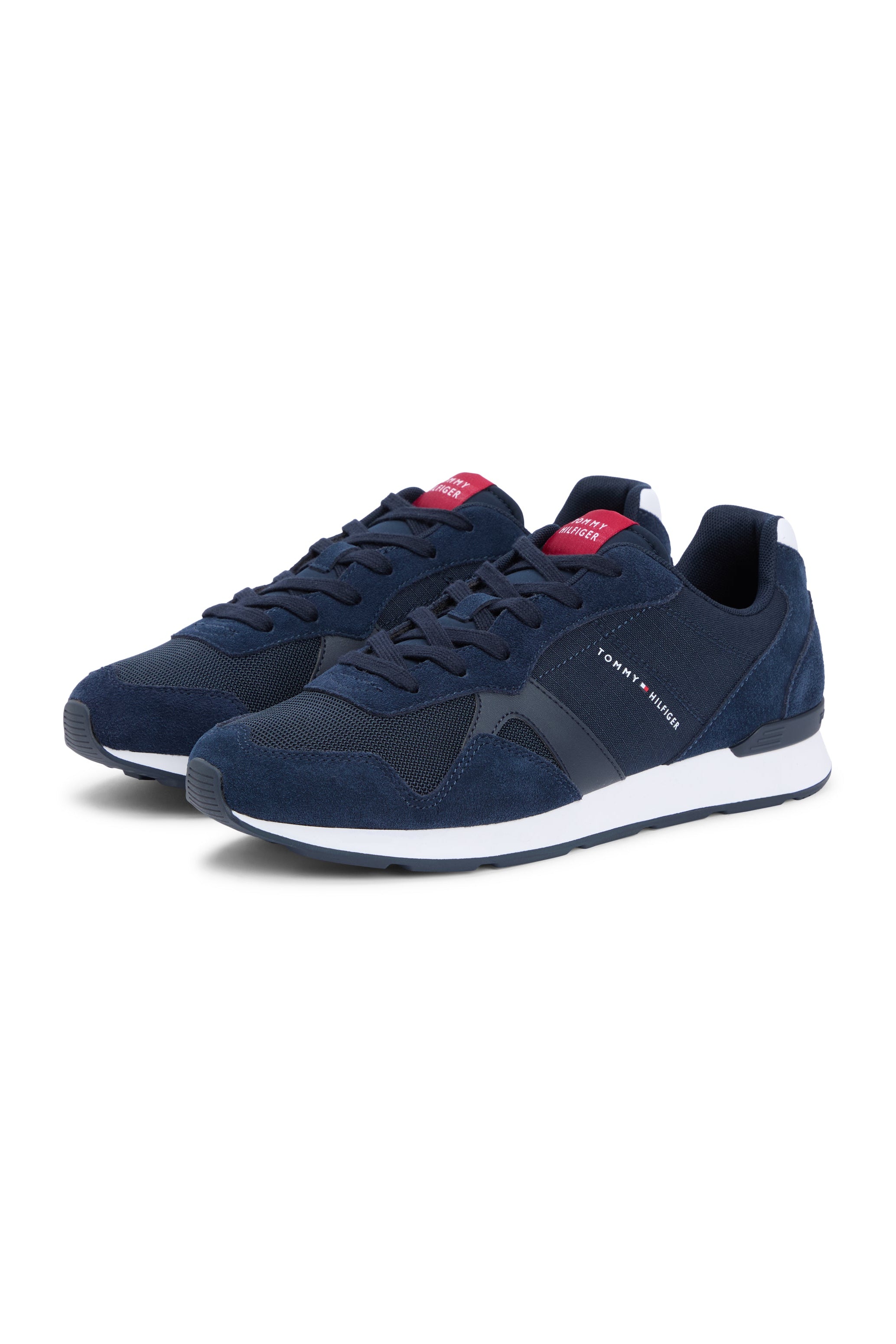 Tommy Hilfiger Mixed Texture Ripstop Trainers 05830
