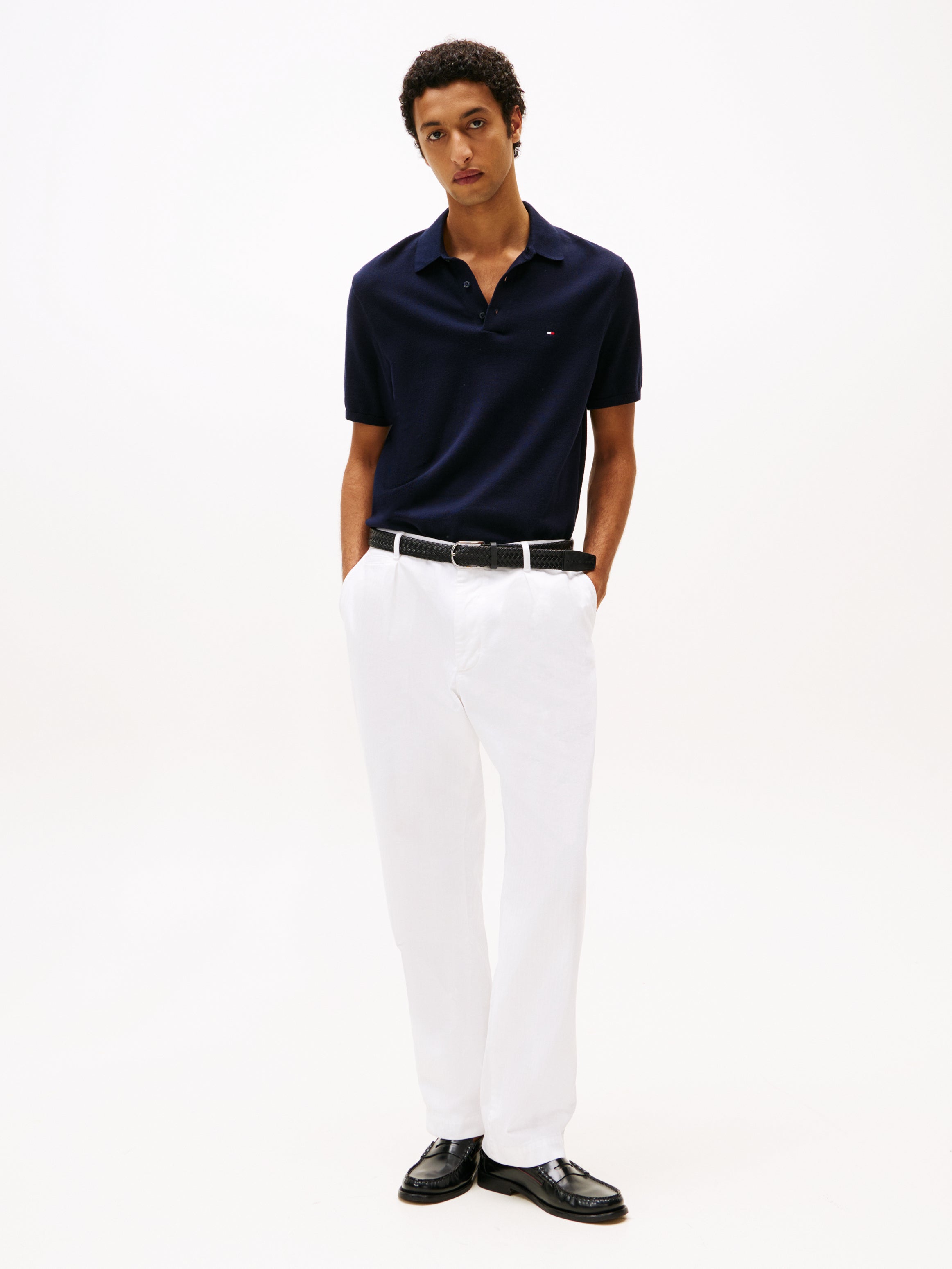Tommy Hilfiger Regular Fit Knit Polo Shirt 37396