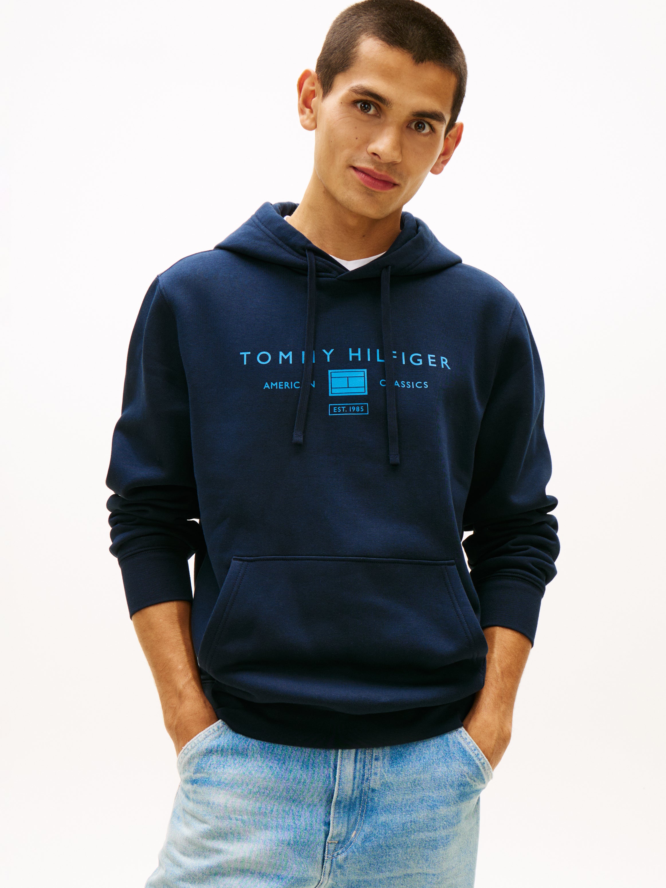 Tommy Hilfiger Brand Love Logo Hoodie 42464