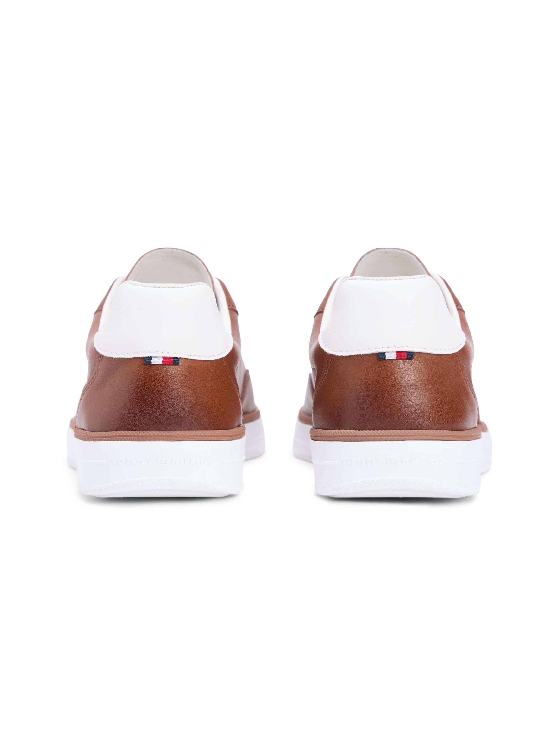 Tommy Hilfiger Luxe Logo Leather Trainers 05870
