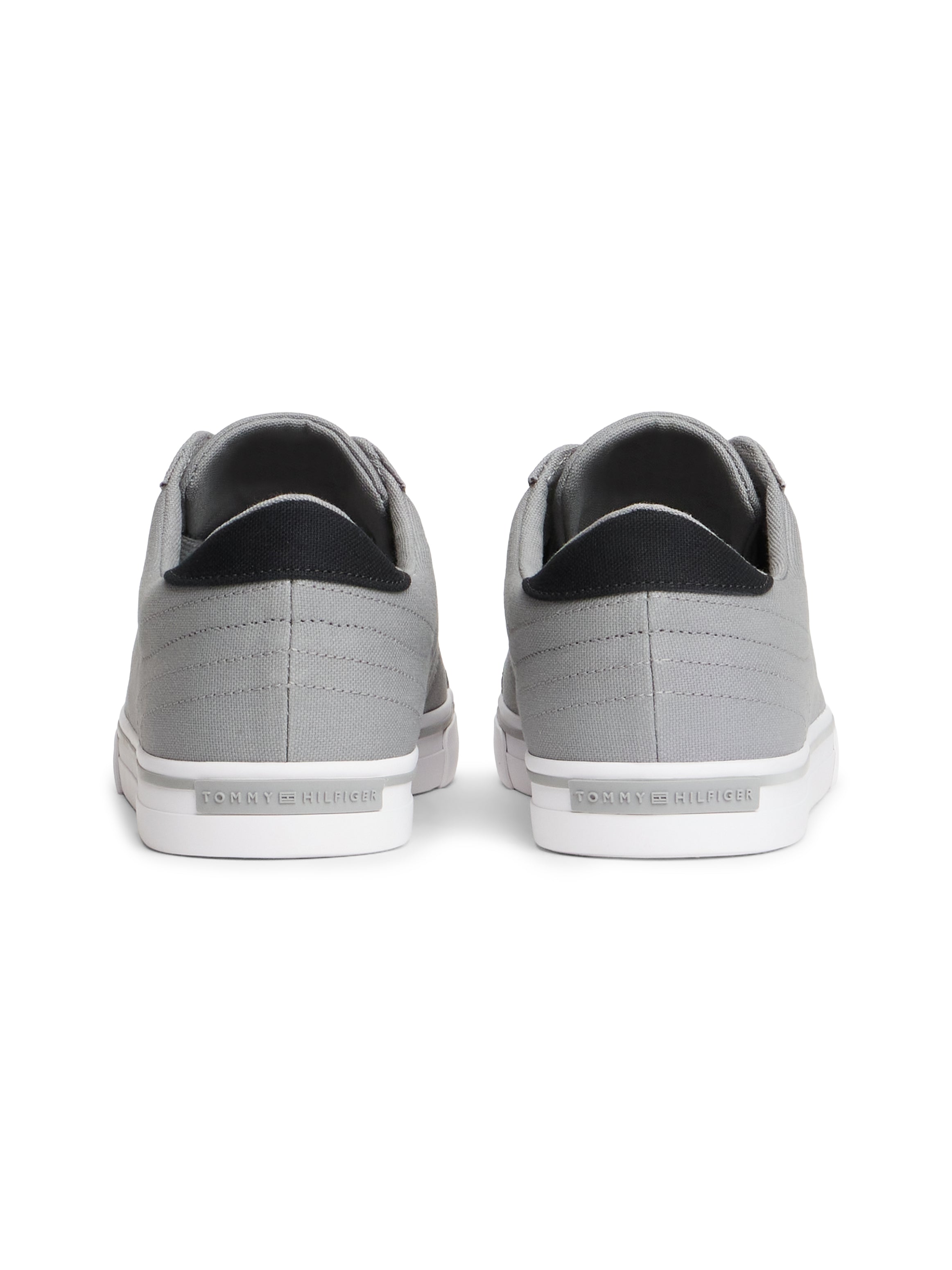 Tommy Hilfiger Canvas Embossed Trainers 05688