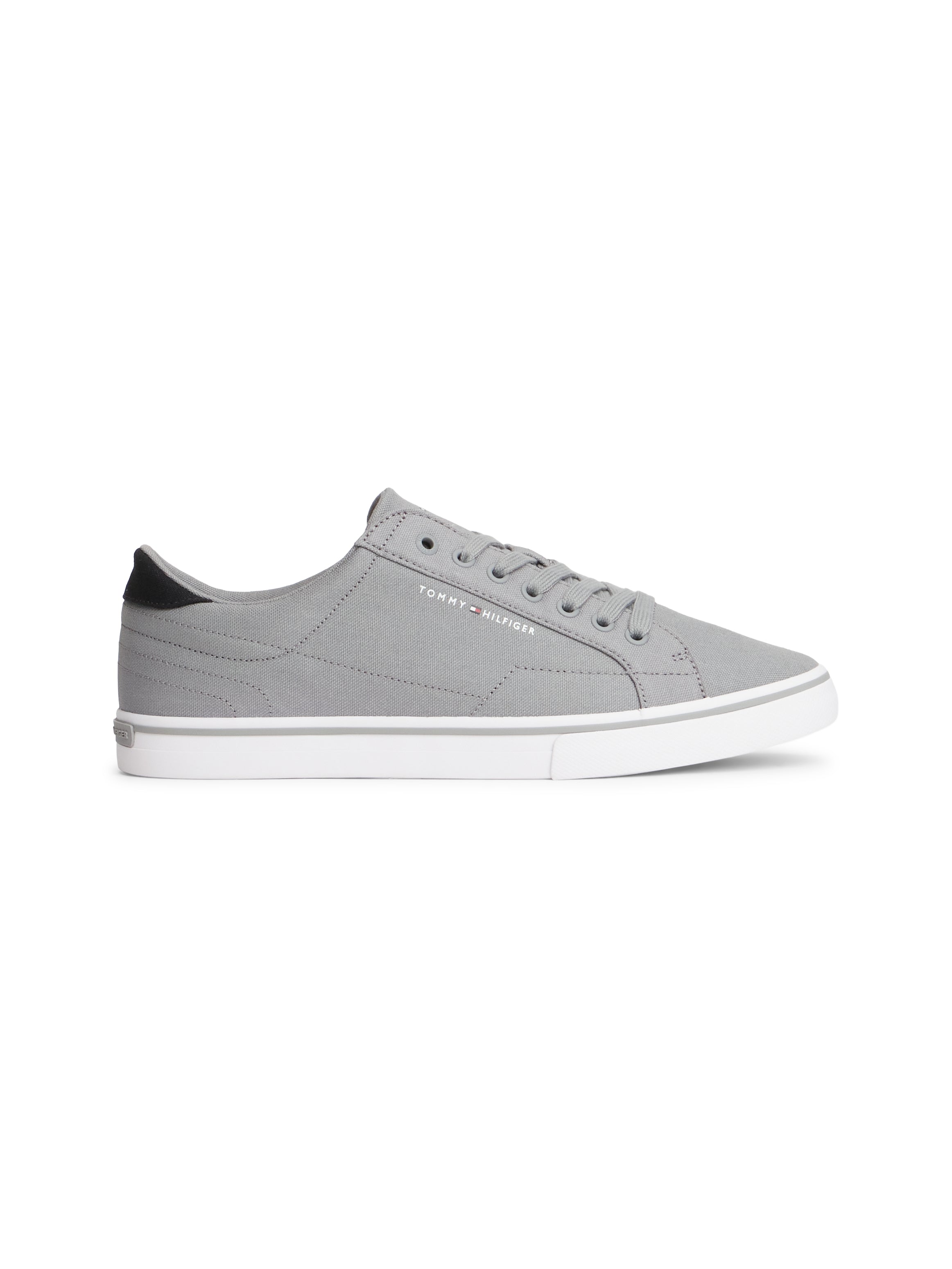 Tommy Hilfiger Canvas Embossed Trainers 05688