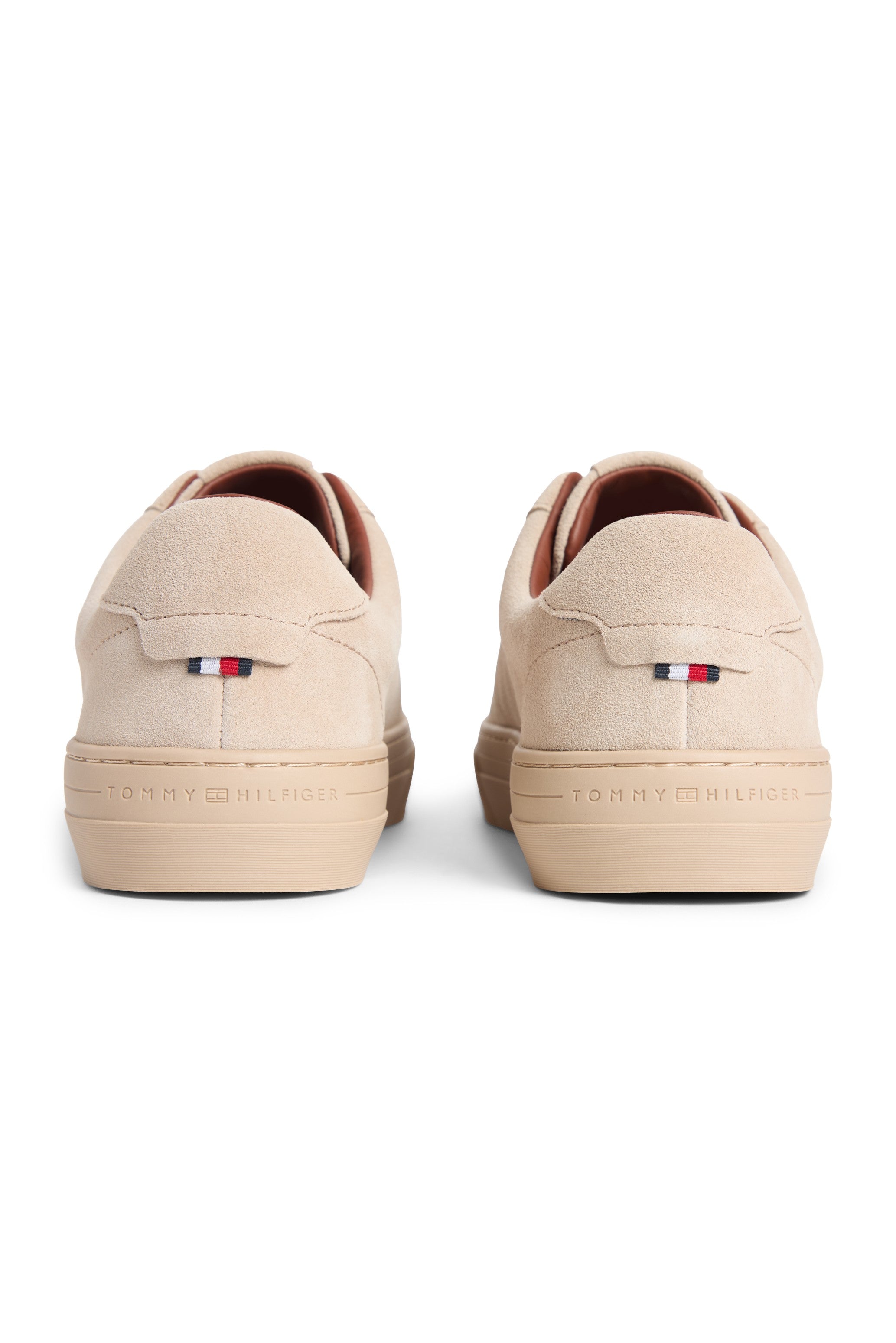 Tommy Hilfiger Debossed Suede Trainers 05829
