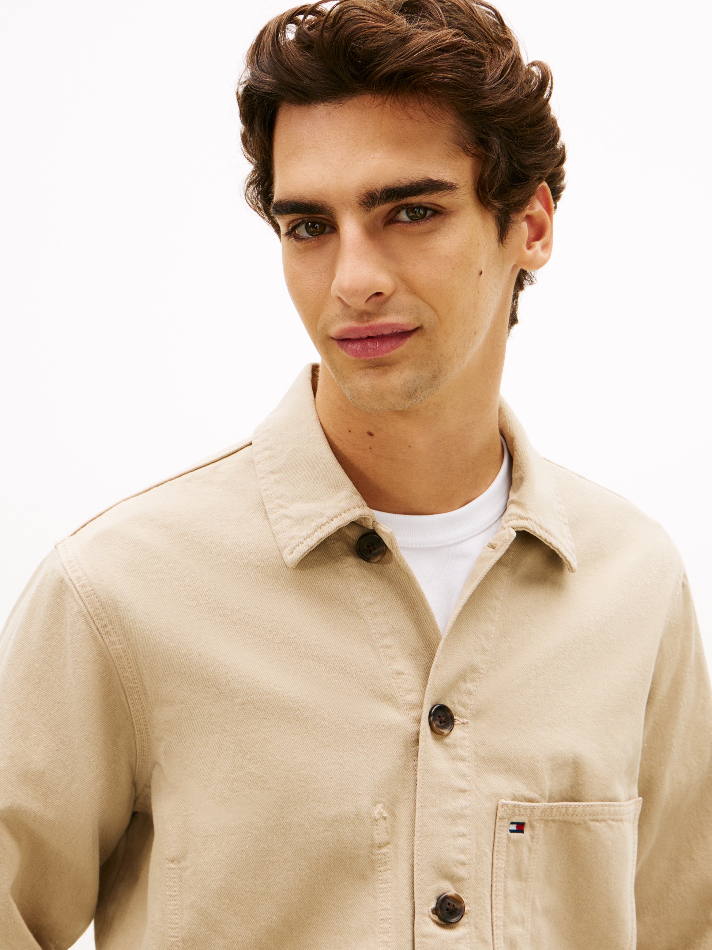 Tommy Hilfiger Flag Denim Chore Jacket 42333