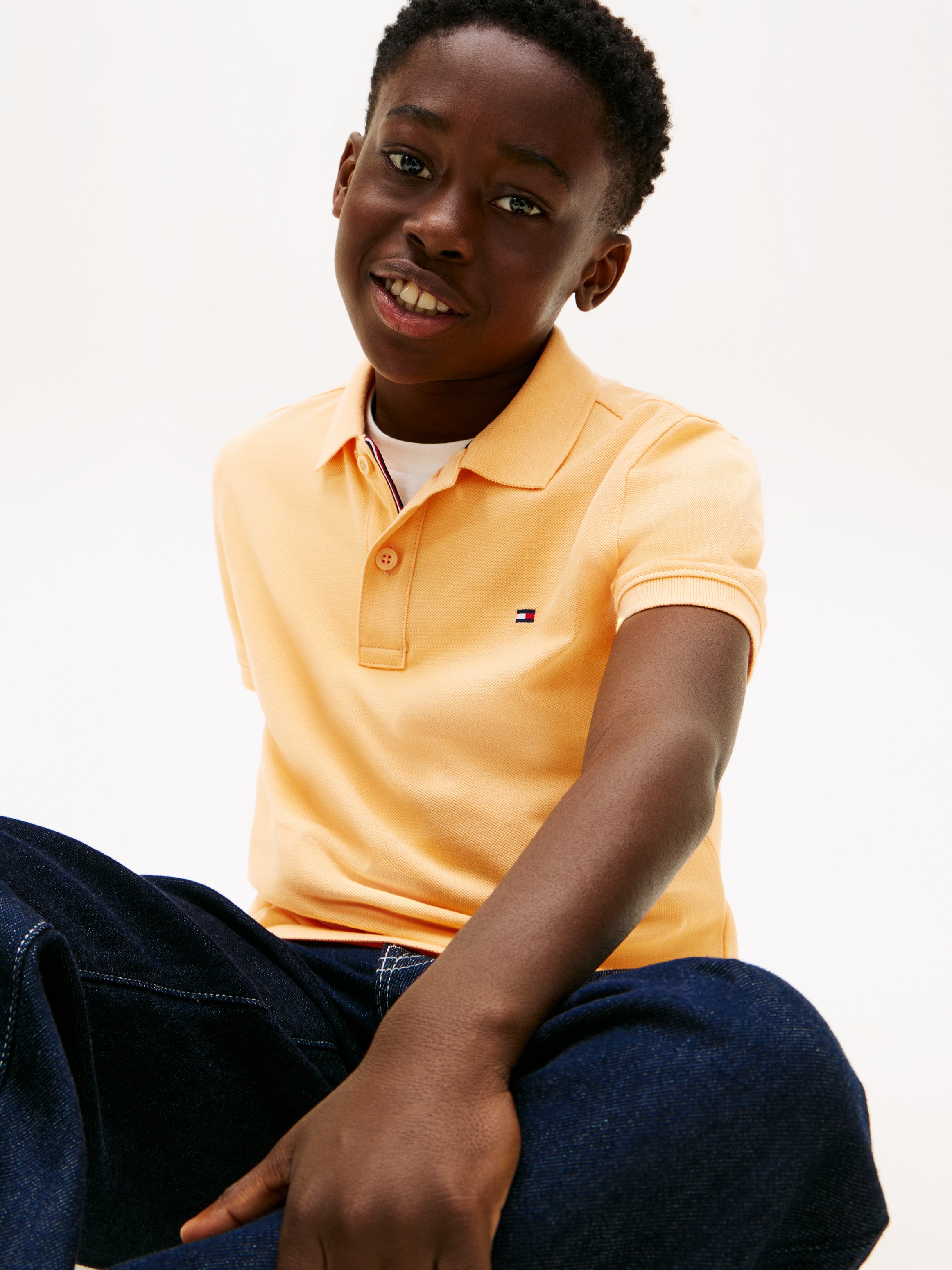Tommy Hilfiger Kids Signature Polo Shirt