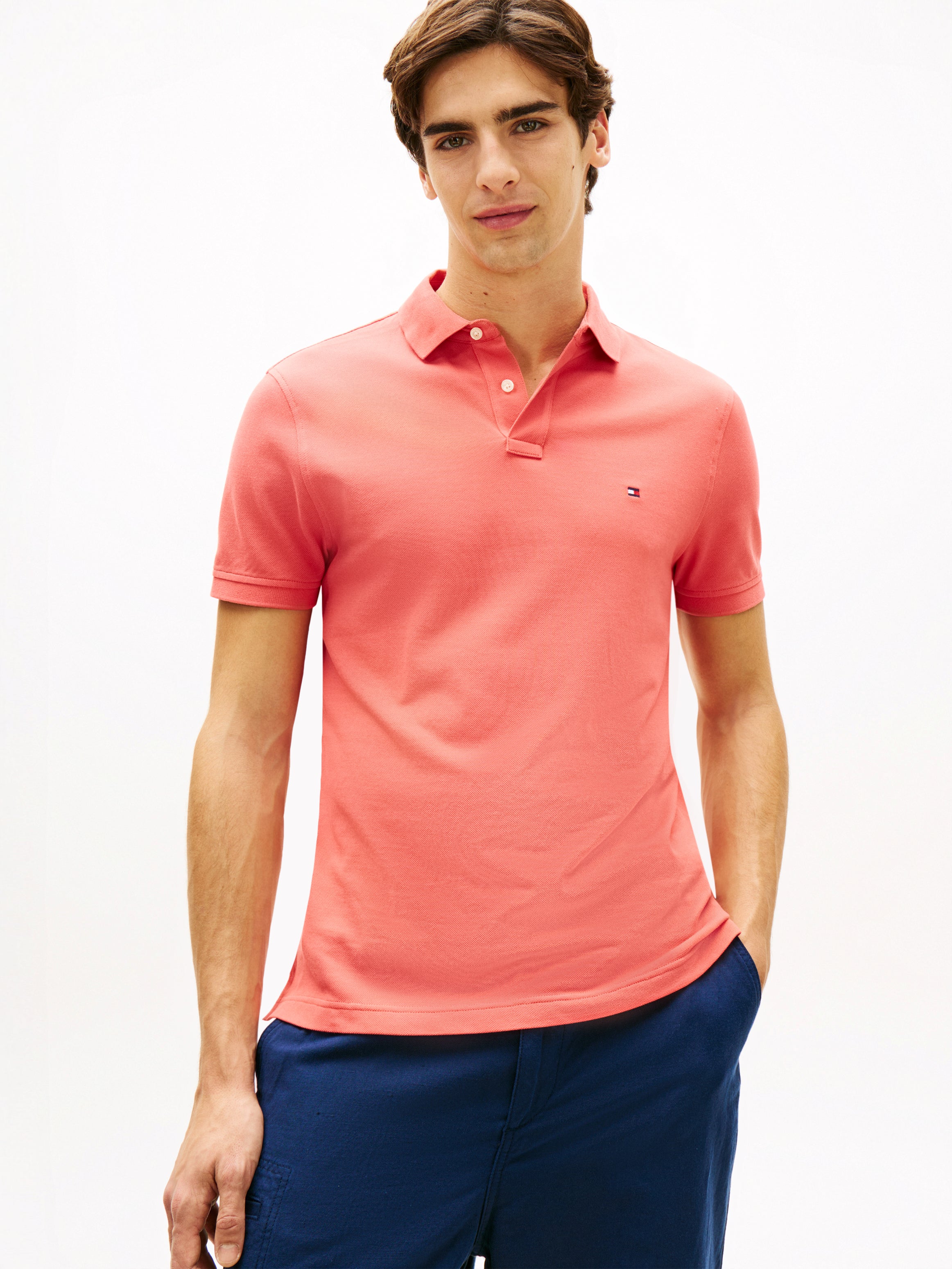 Tommy Hilfiger Regular Fit Pique Polo Shirt 17770