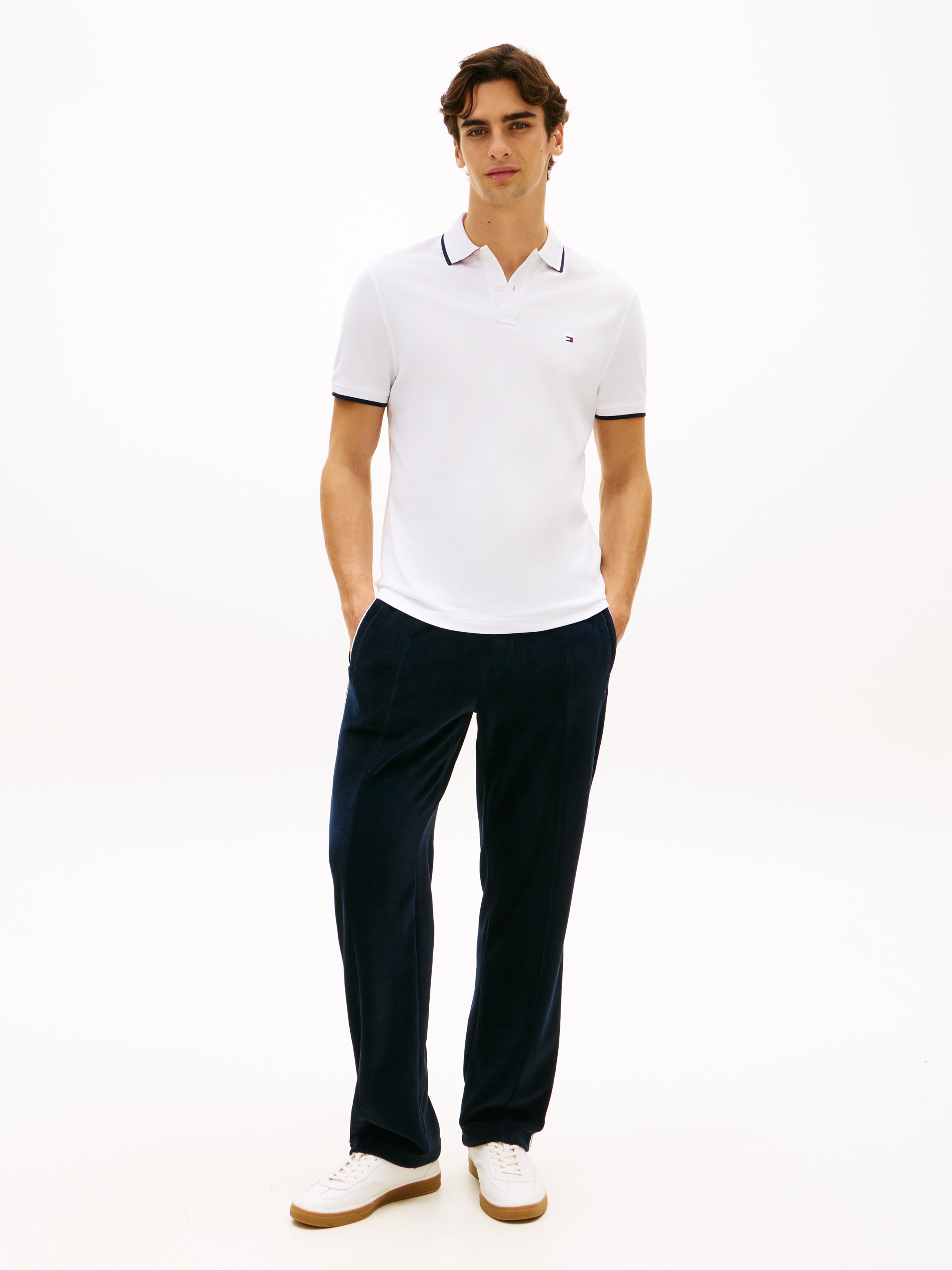 Tommy Hilfiger Tipped Pique Polo Shirt 42748