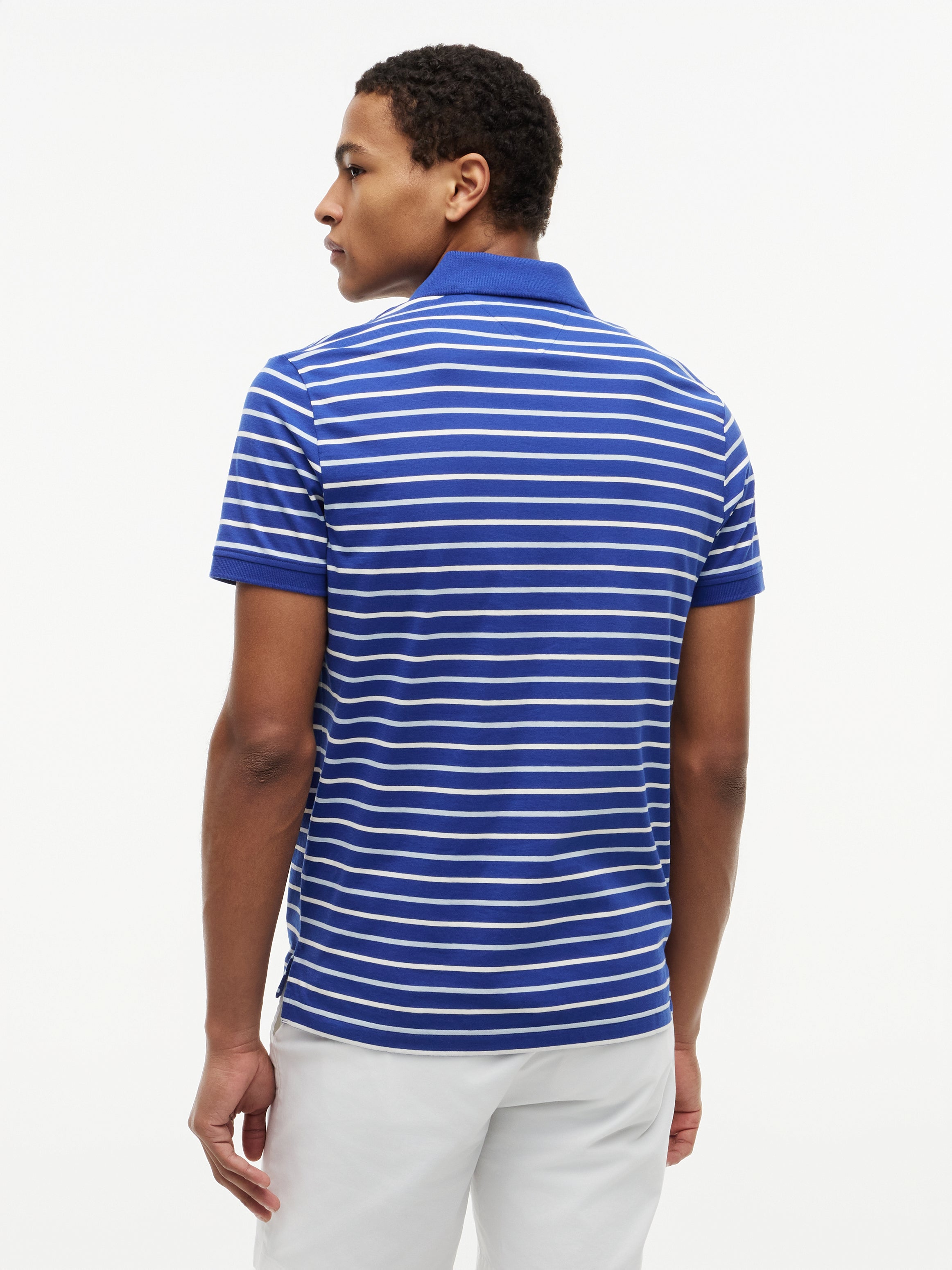 Tommy Hilfiger Jersey Stripe Polo Shirt 43380
