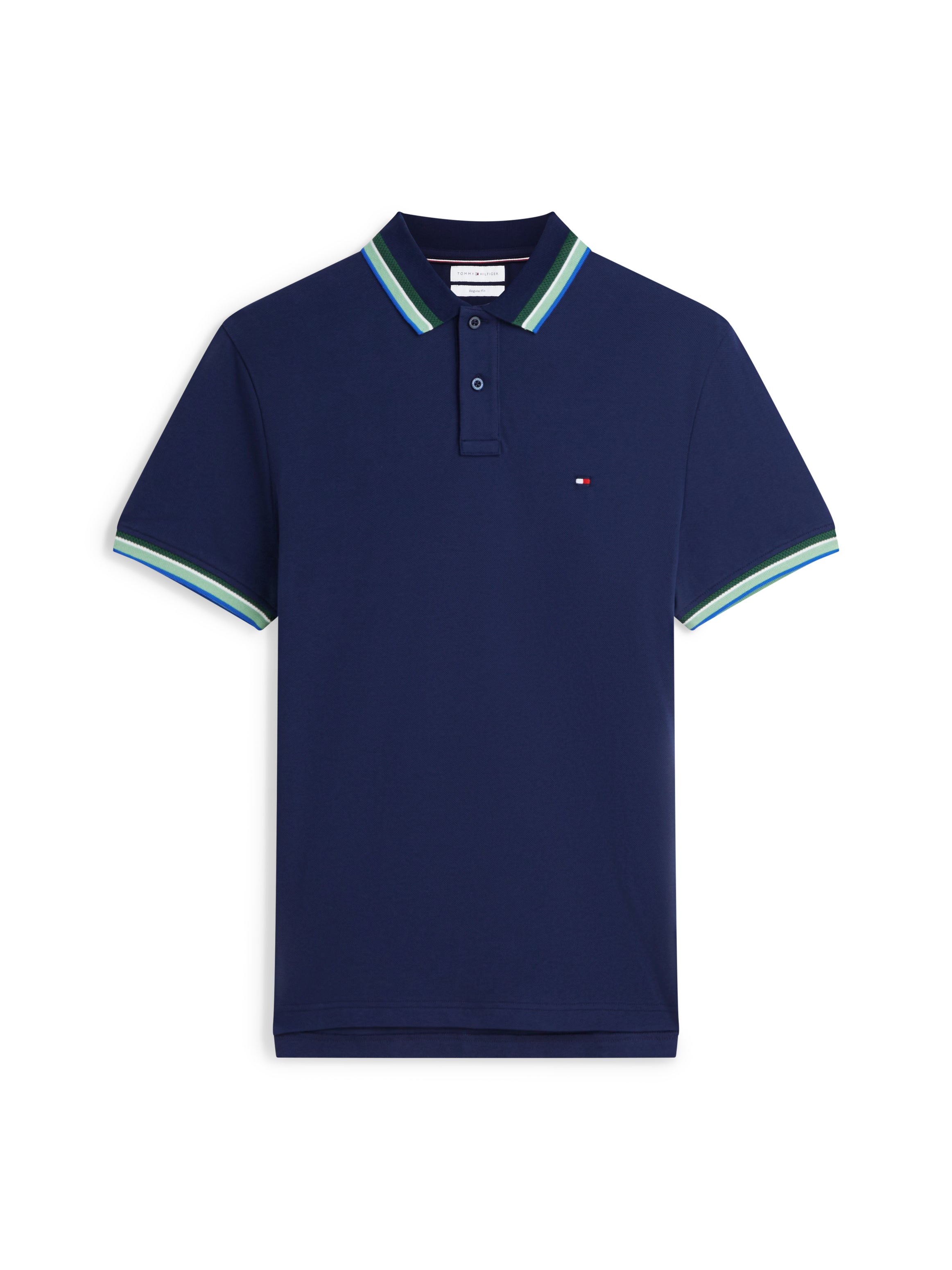 Tommy Hilfiger Contrast Collar Polo Shirt 43267