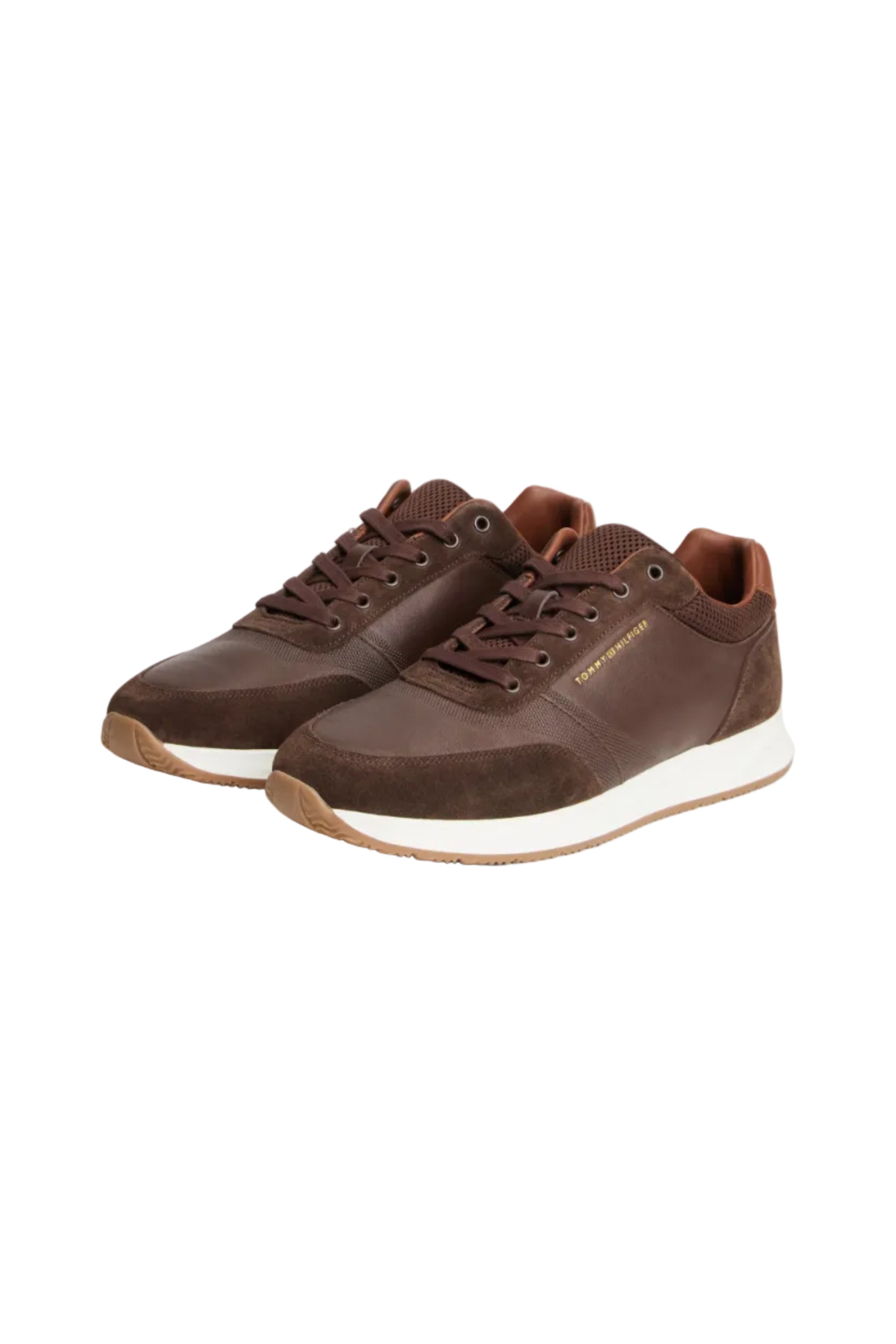 Tommy Hilfiger Mixed Texture Trainers 05910