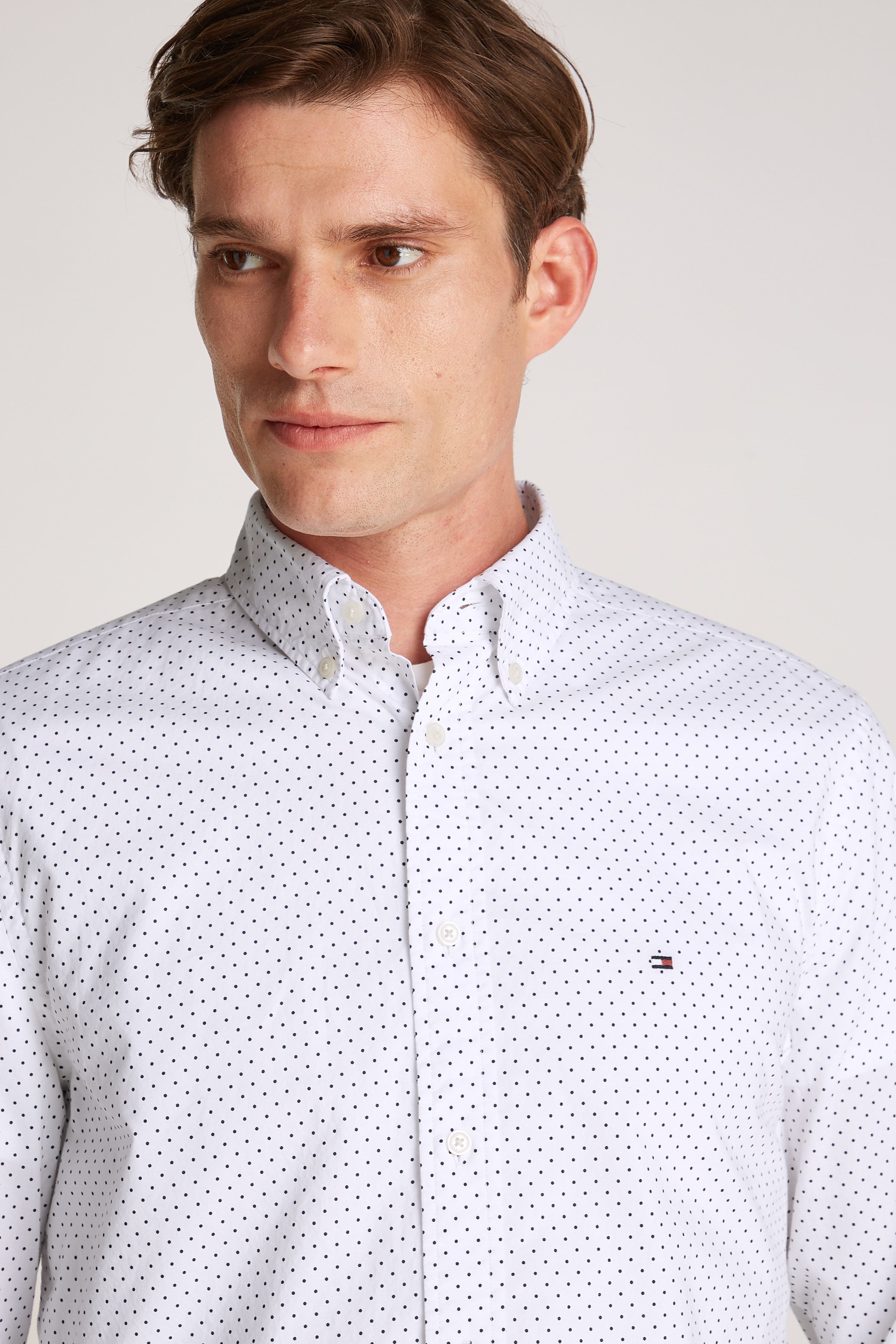 Tommy Hilfiger Flex Polka Dot Shirt