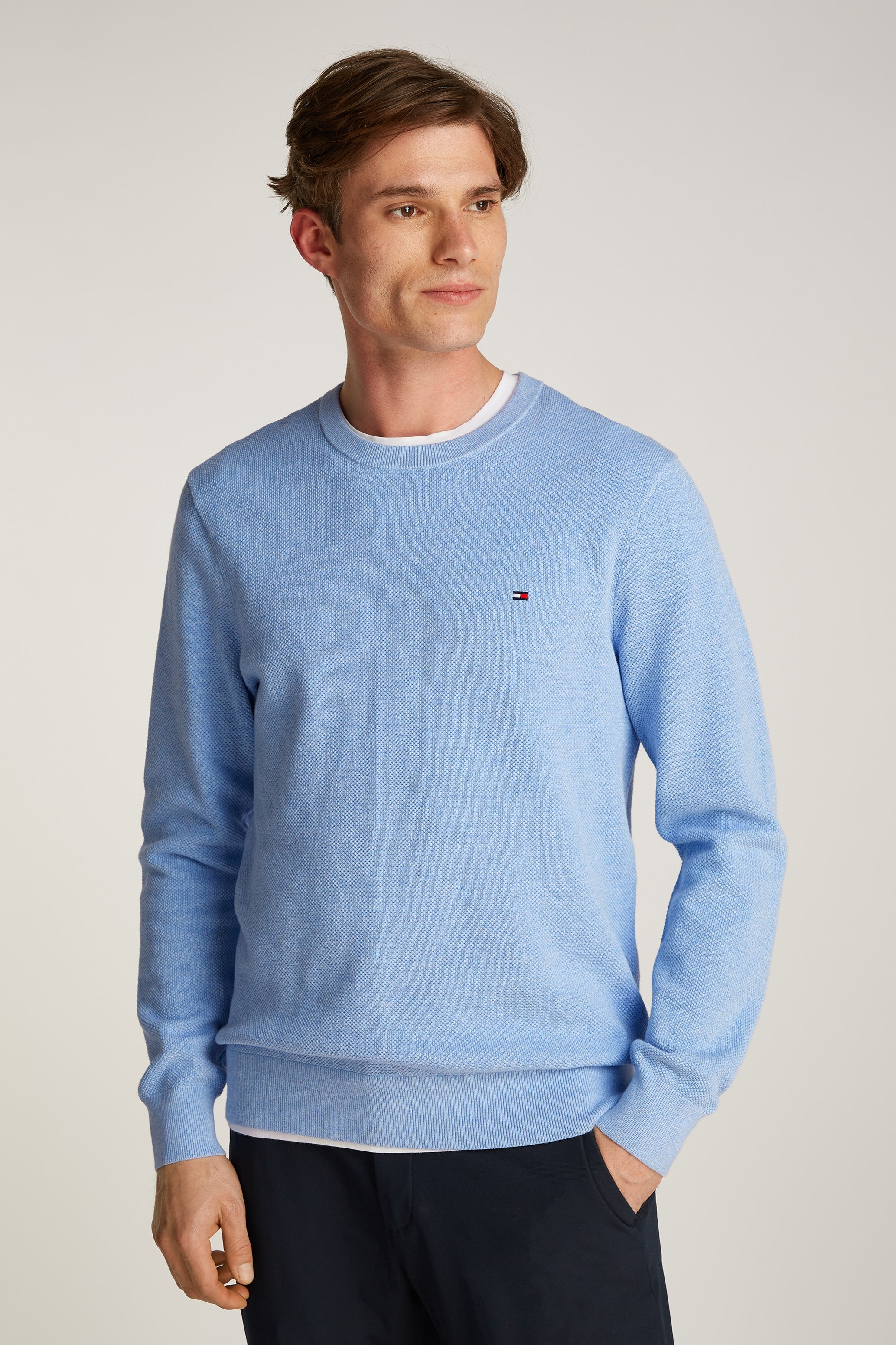 Tommy Hilfiger Essential Structure Crew Neck Knit Sweater