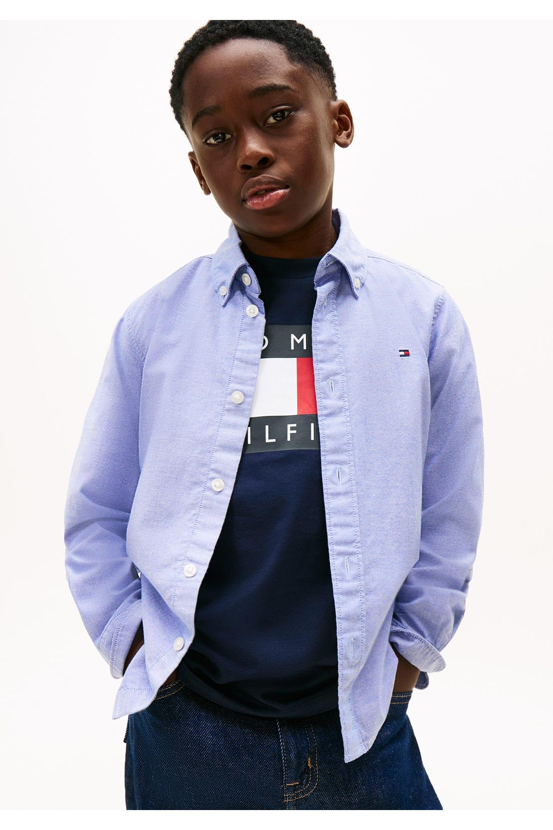 Tommy Hilfiger Kids Essential Oxford Shirt