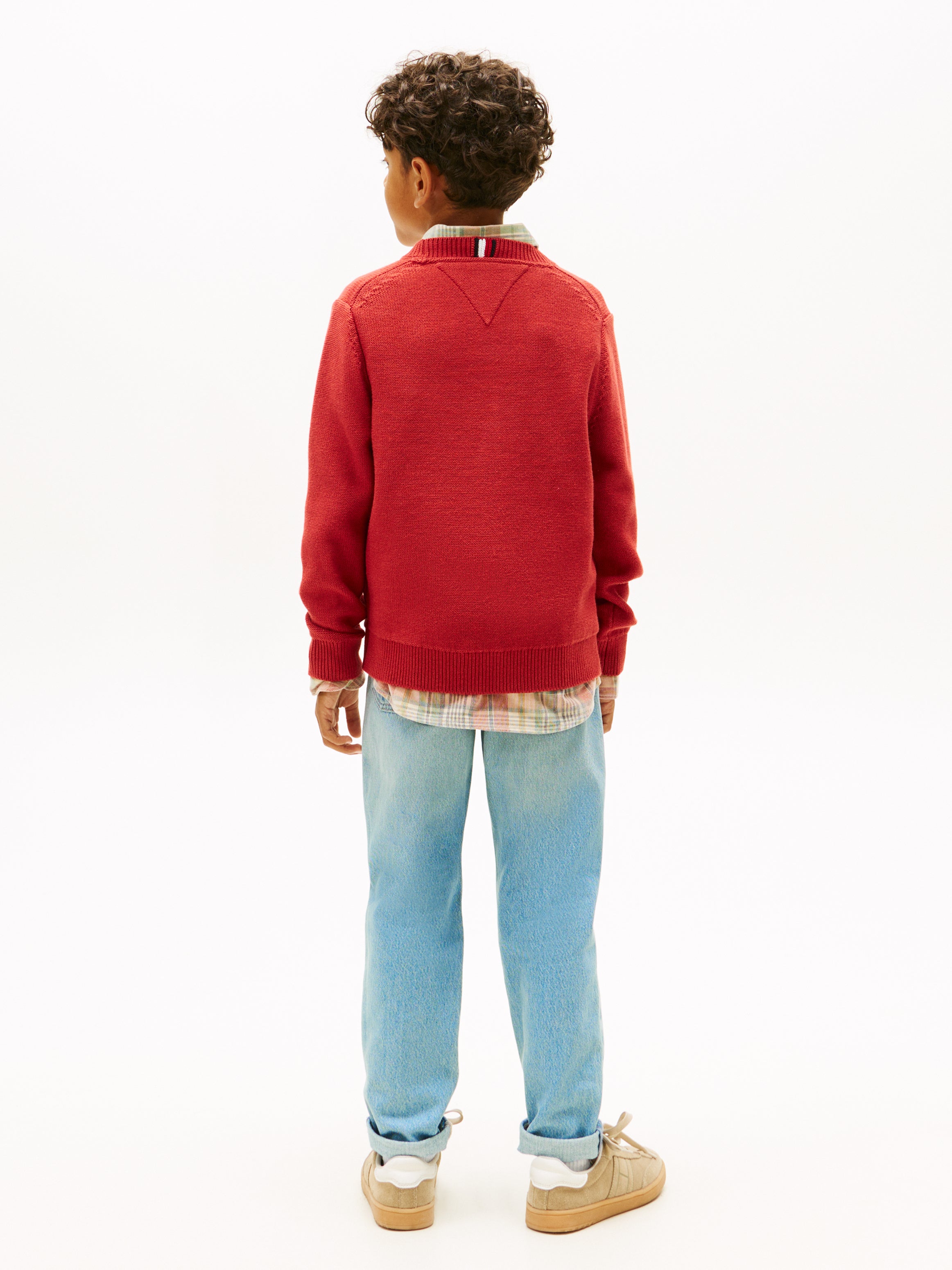 Tommy Hilfiger Kids Graphic Crew Knit