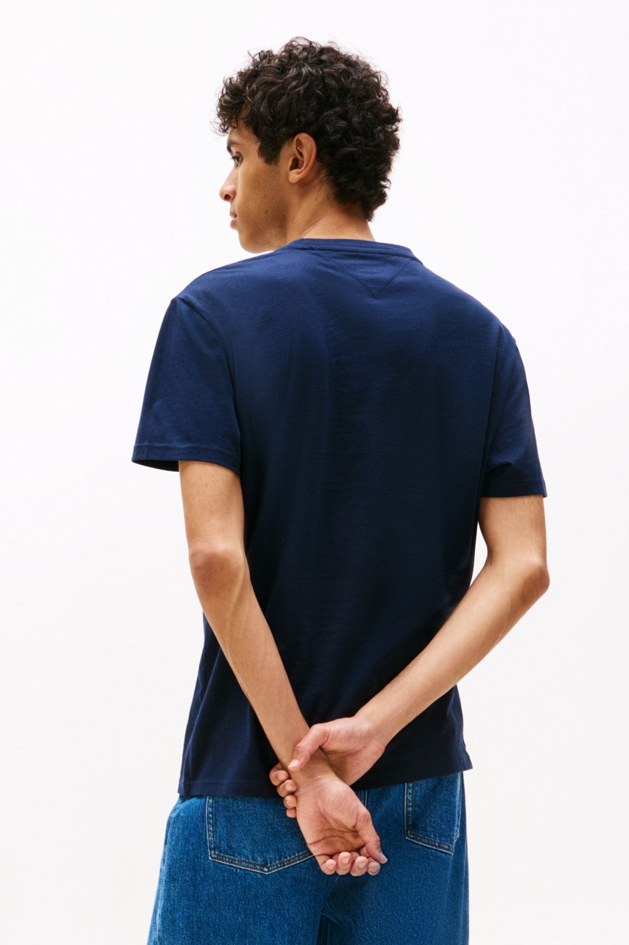 Tommy Jeans Linear Logo Crew T-Shirt 20744