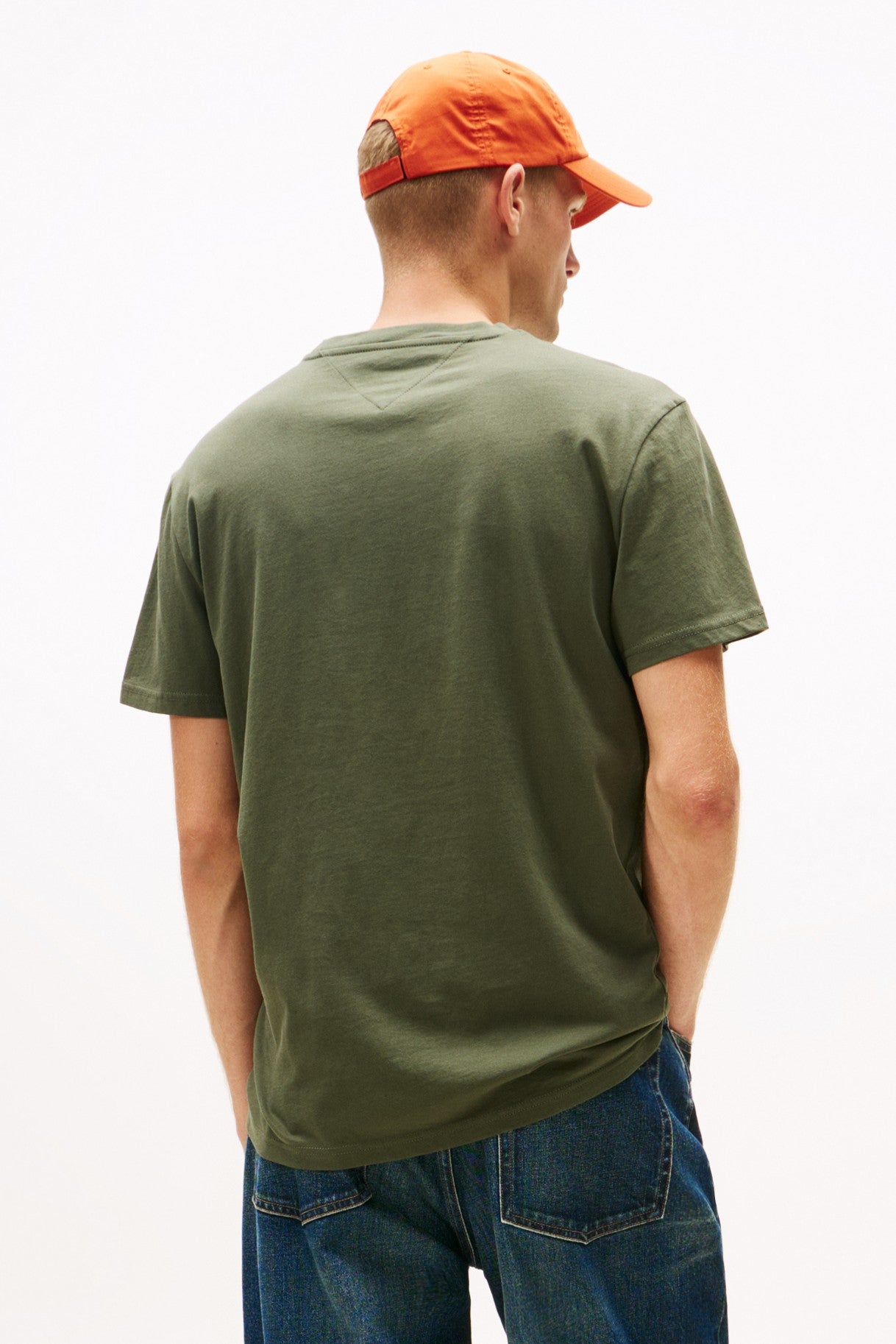 Tommy Jeans Linear Logo Crew T-Shirt 20744