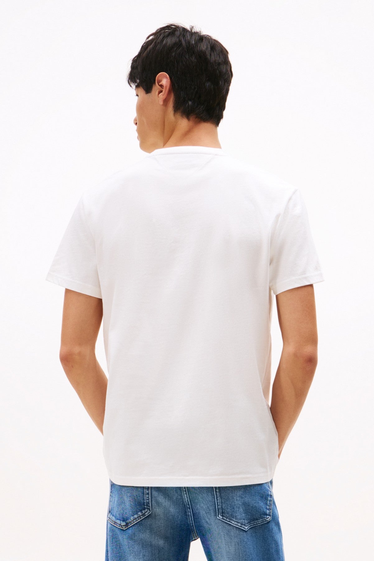 Tommy Jeans Linear Logo Crew T-Shirt 20744