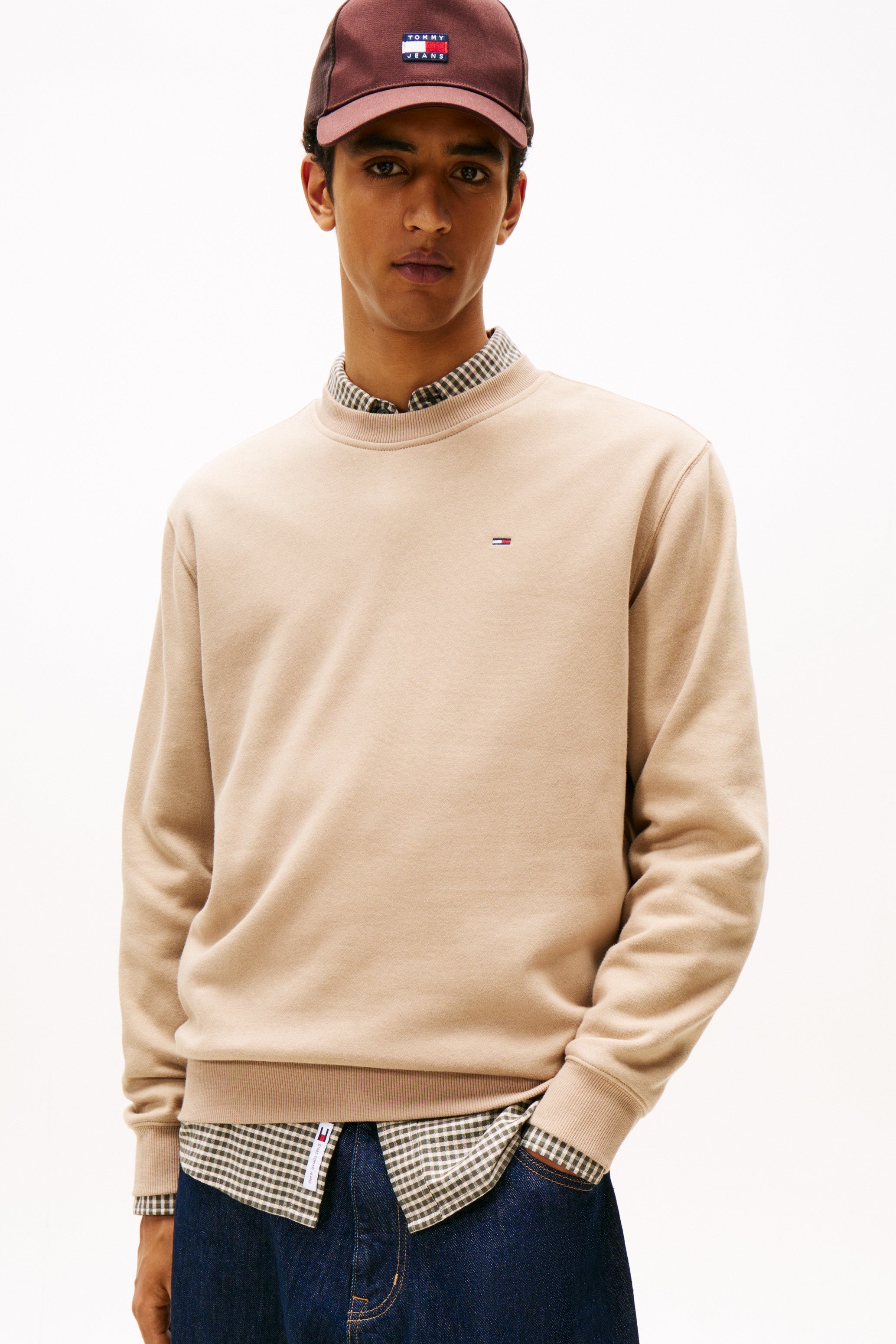Tommy Jeans Brush Fleece Crew Sweater 20741