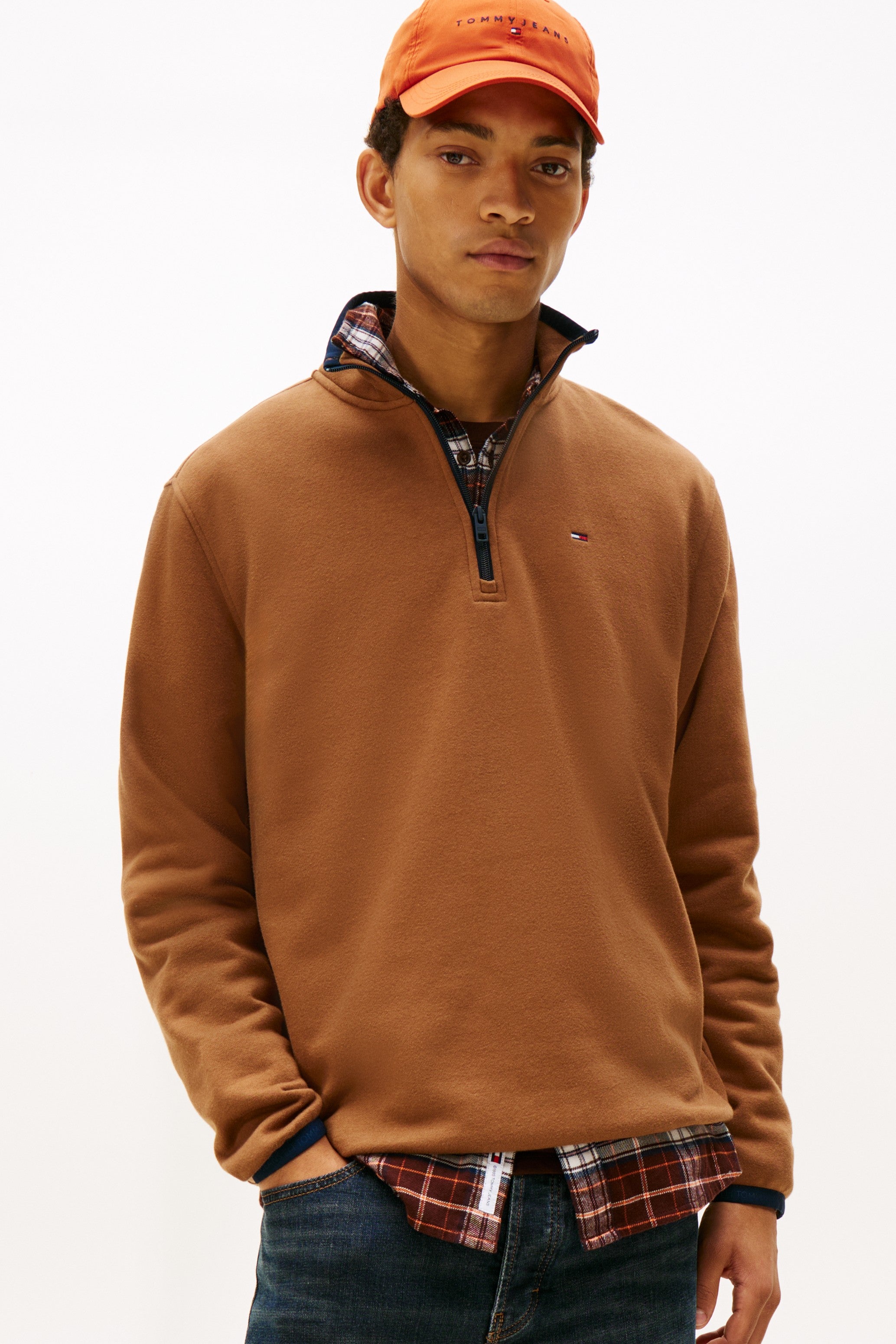Tommy Jeans Half-Zip Flag Fleece 22076