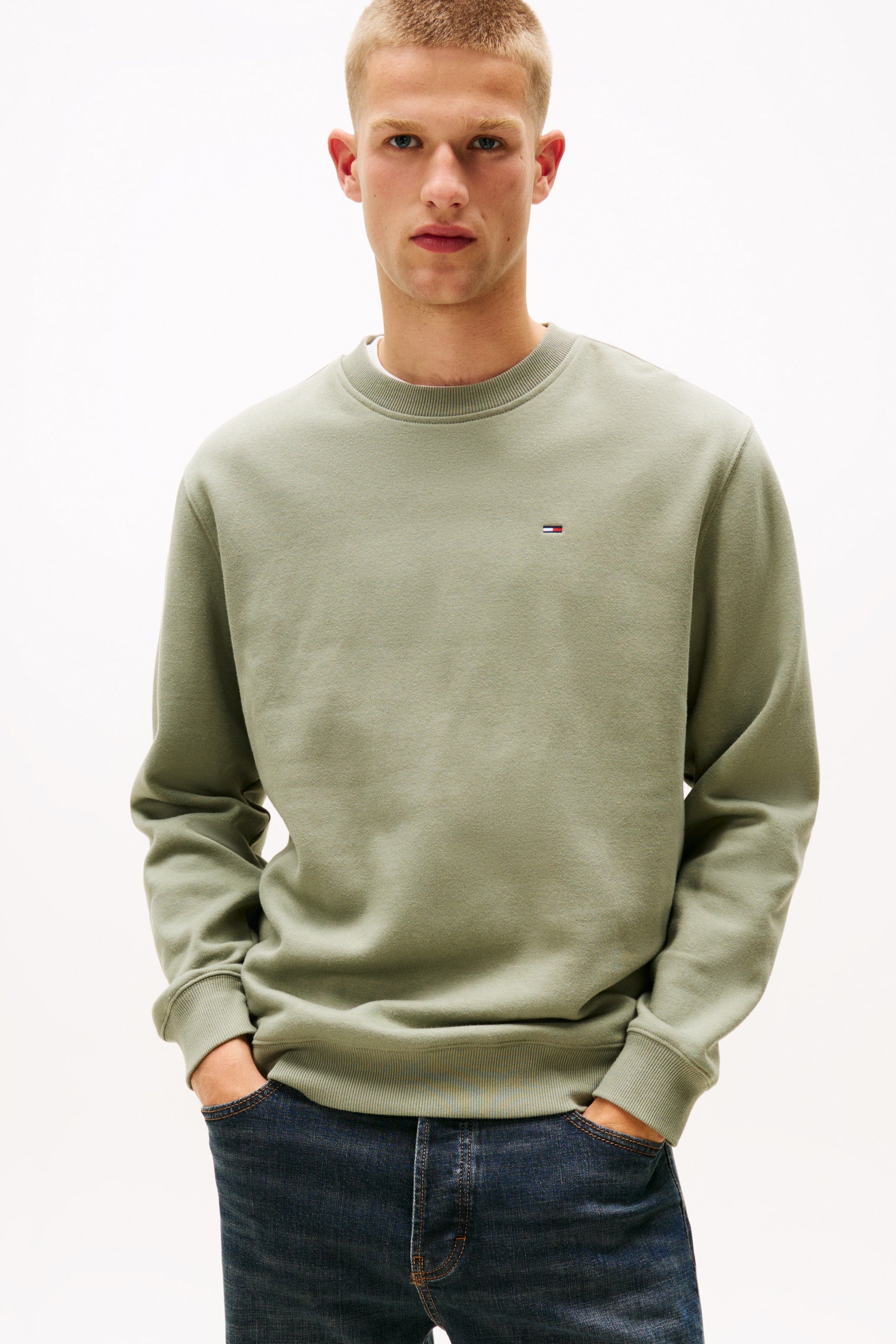 Tommy Jeans Brush Fleece Crew Sweater 20741