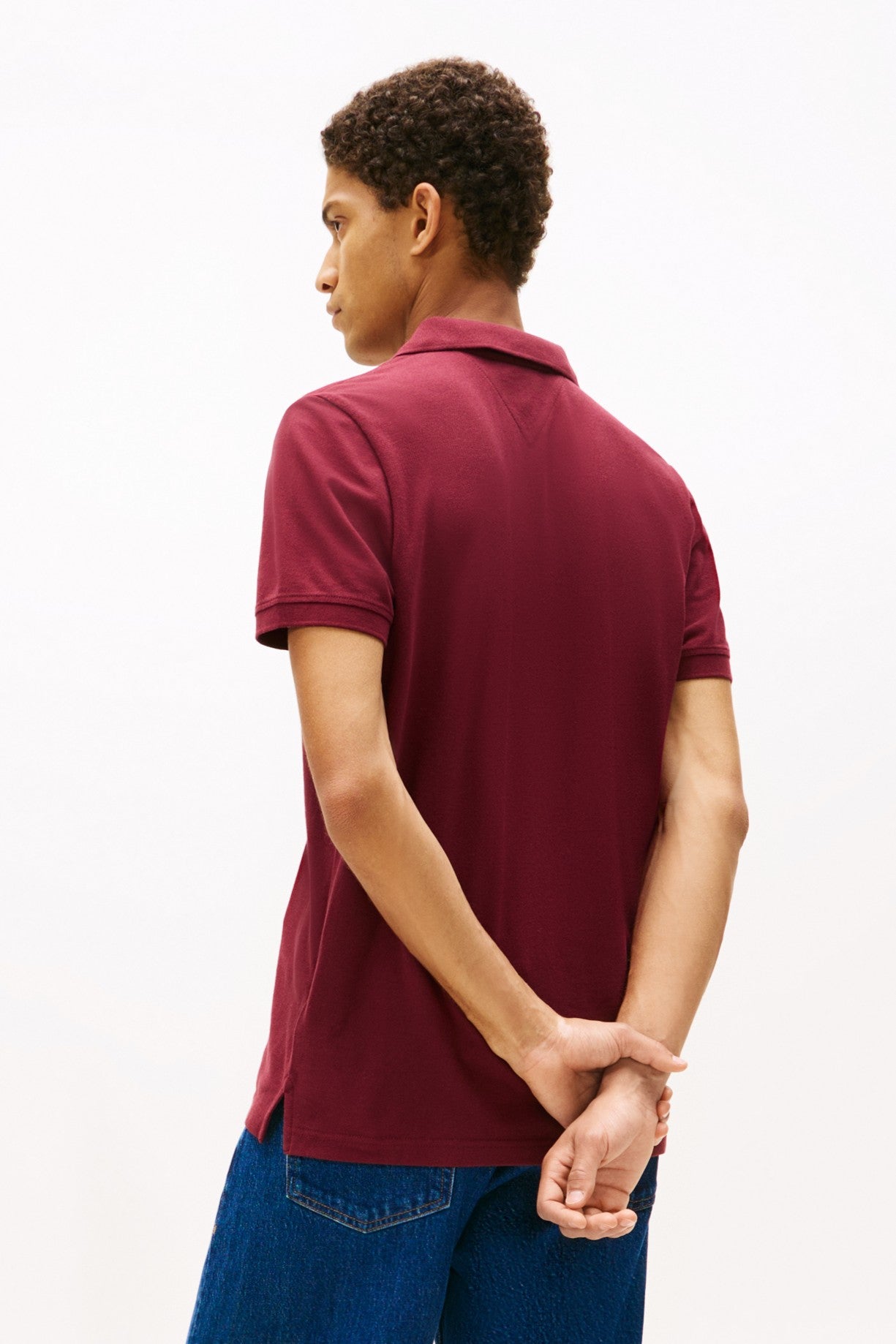 Tommy Jeans Slim Placket Polo Shirt 20676