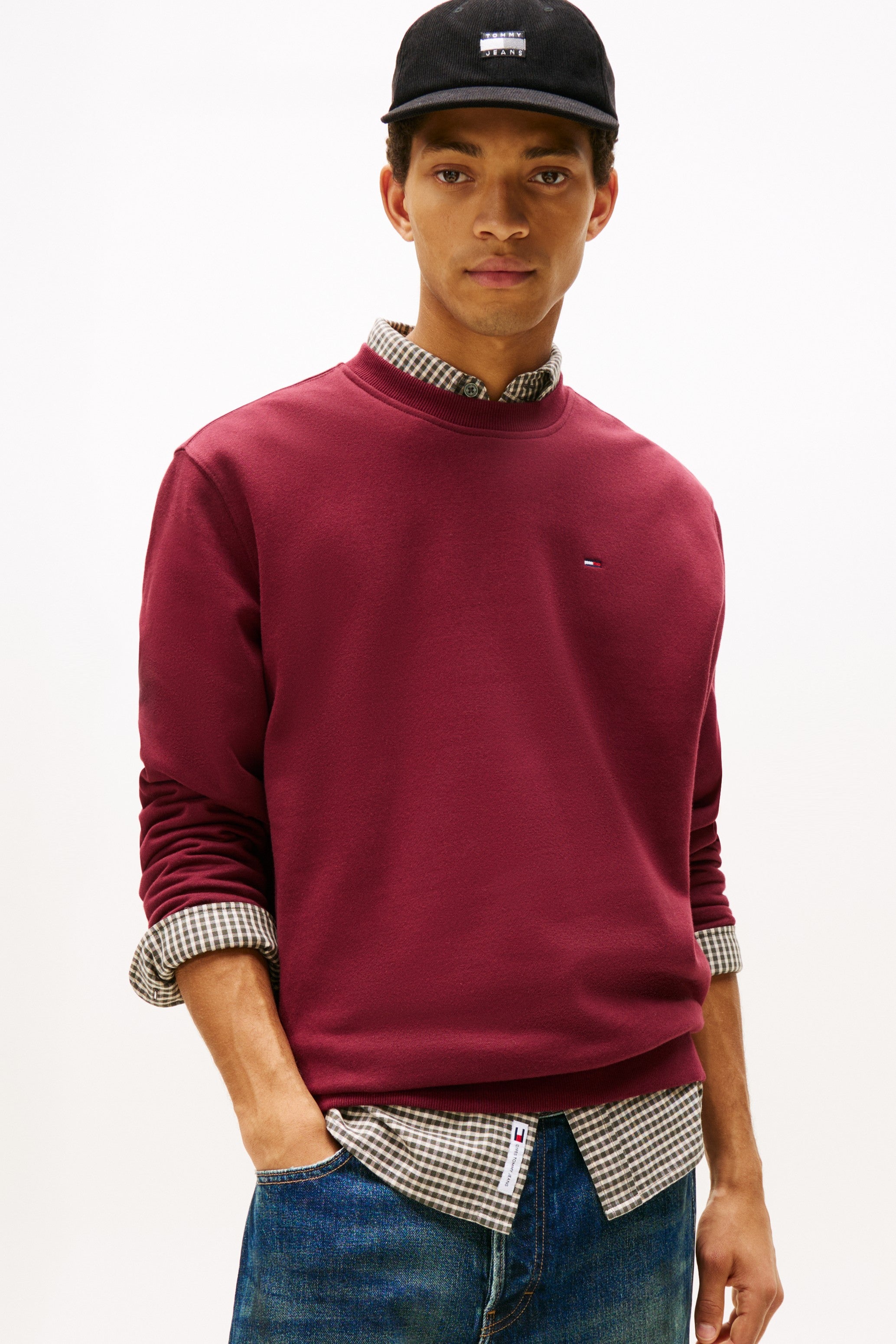 Tommy Jeans Brush Fleece Crew Sweater 20741