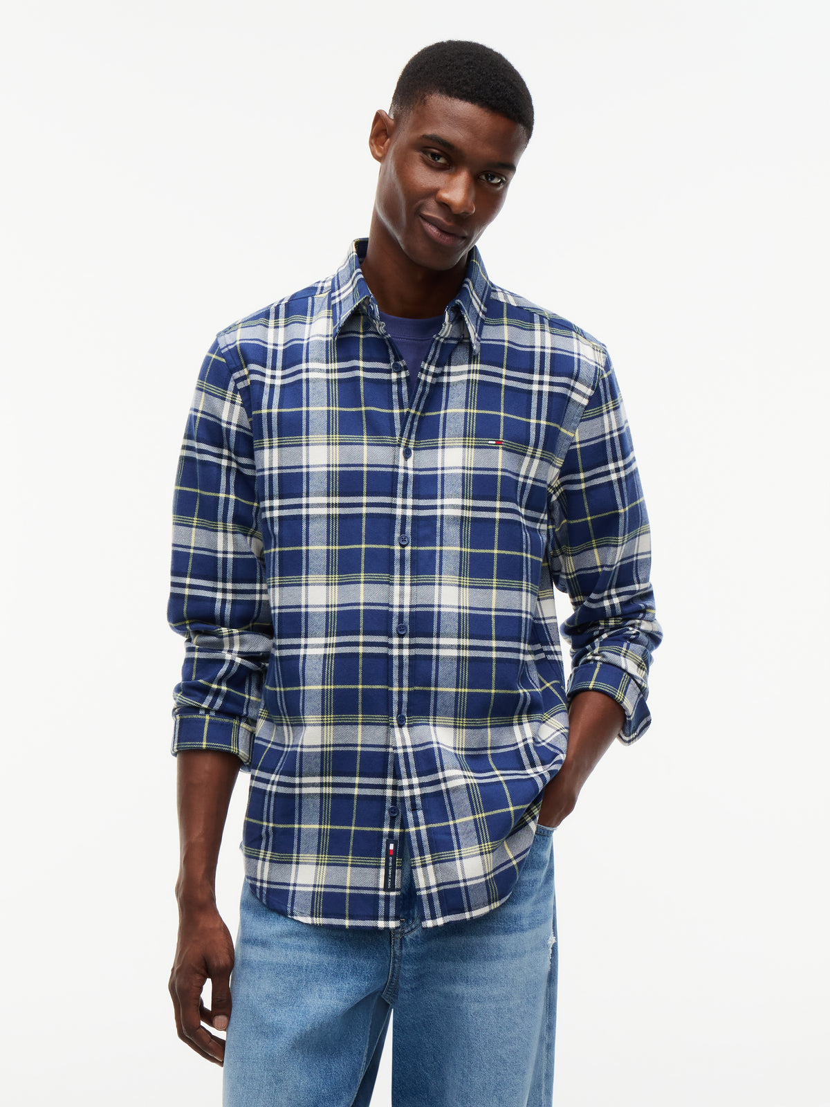Tommy Jeans Brushed Flannel Shirt 23528