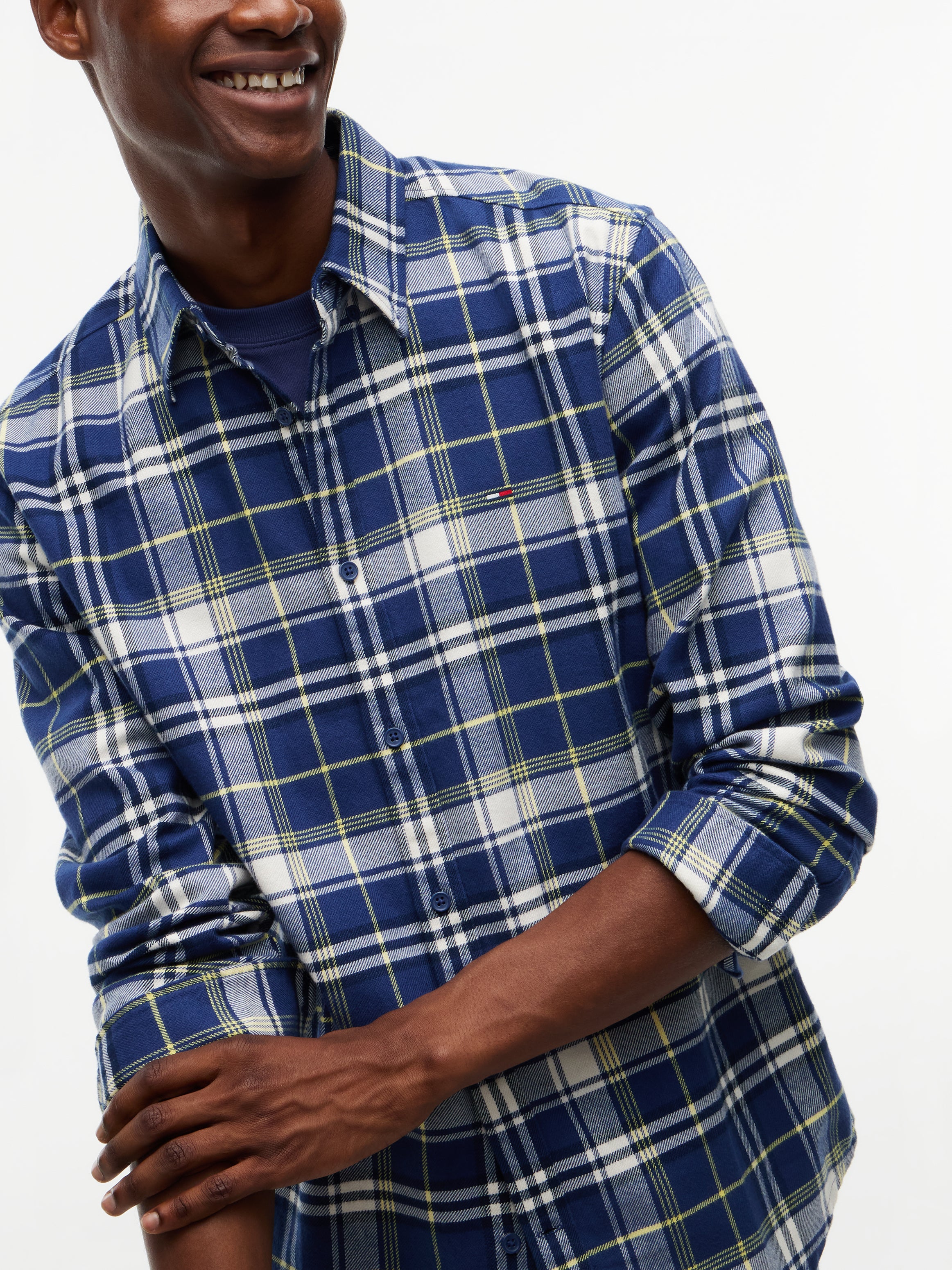Tommy Jeans Brushed Flannel Shirt 23528