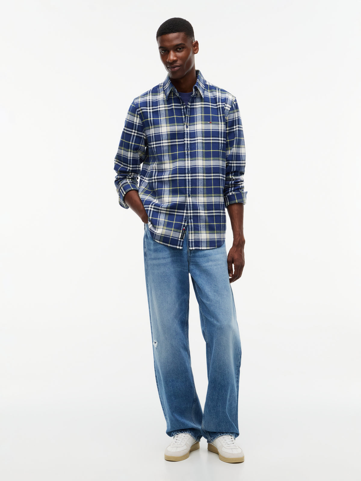 Tommy Jeans Brushed Flannel Shirt 23528