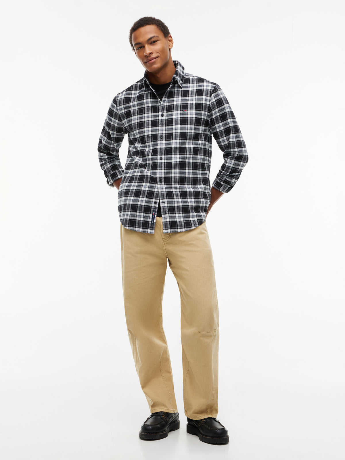 Tommy Jeans Brushed Flannel Shirt 23528