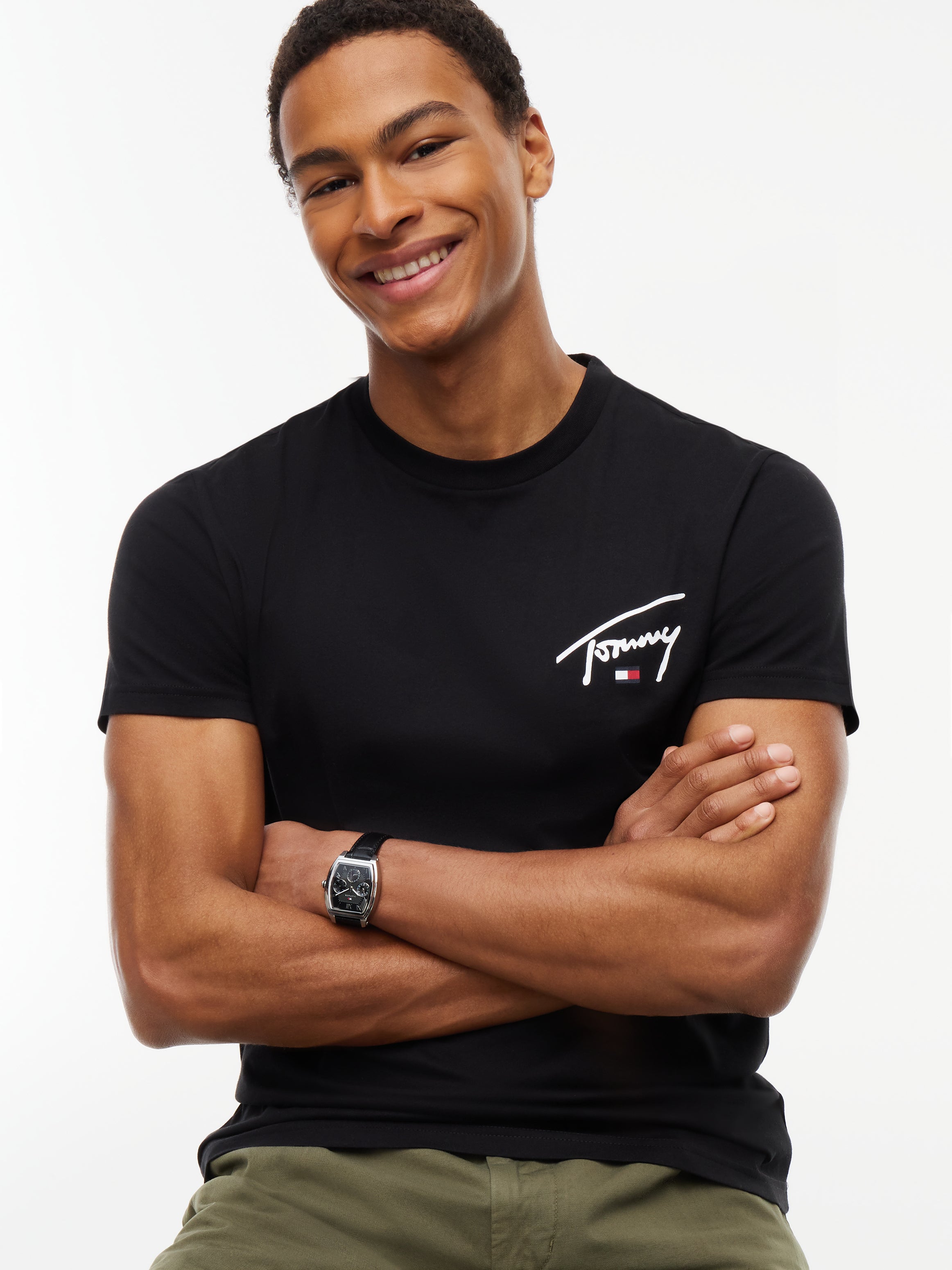 Tommy Jeans Signature Logo T-Shirt 23550