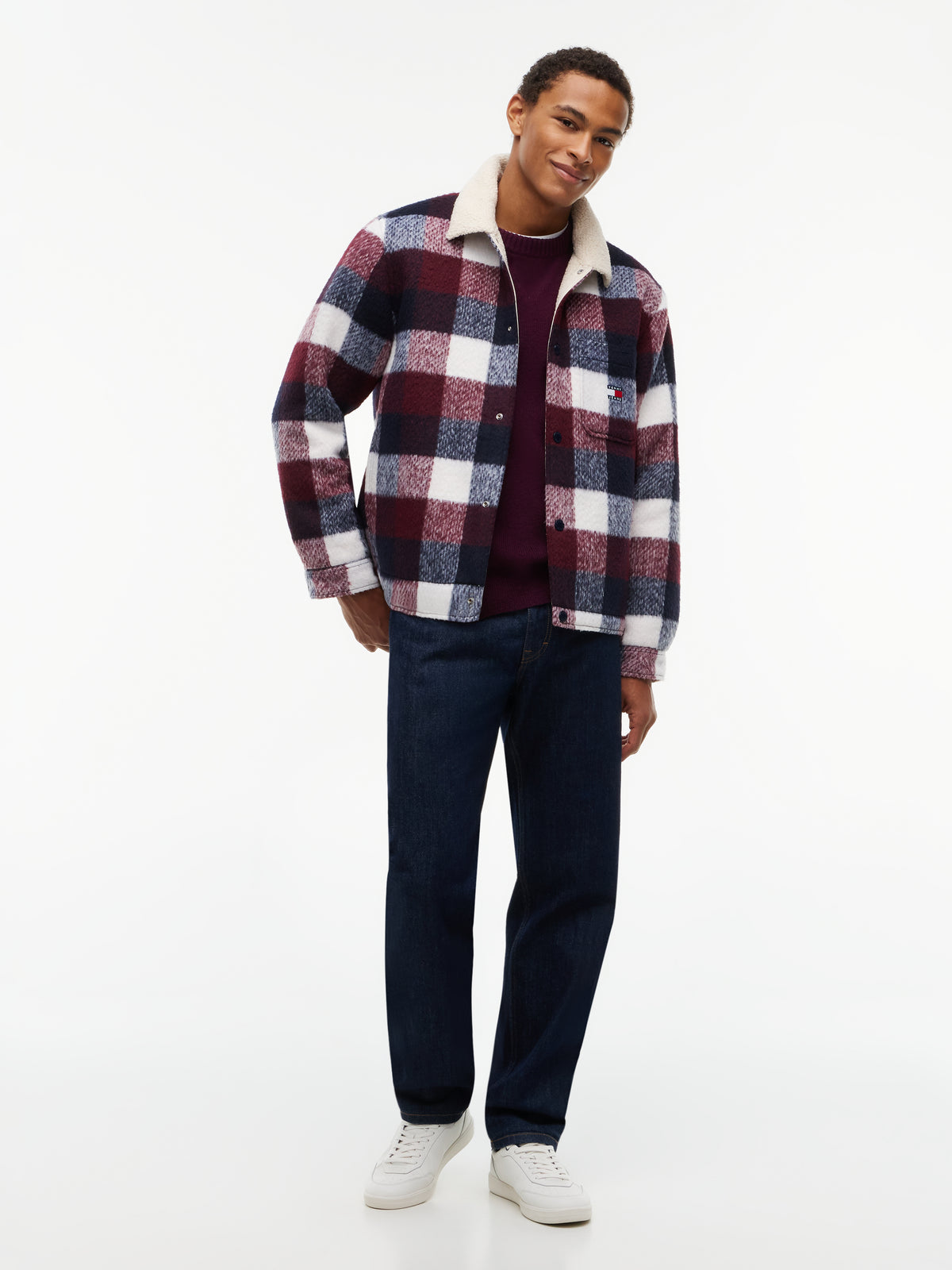 Tommy Jeans Brushed Flannel Shacket 23523