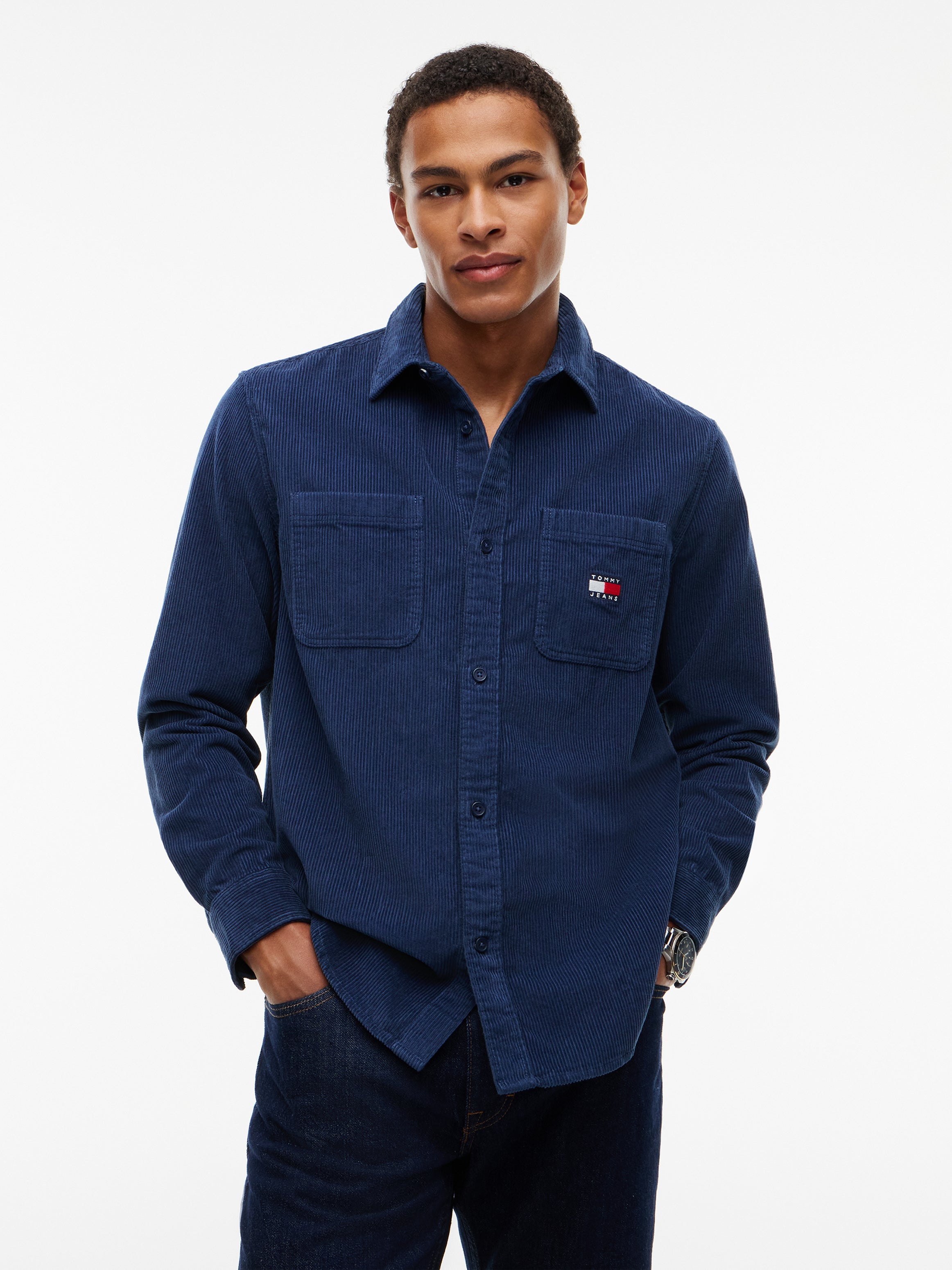 Tommy Jeans Patch Pocket Corduroy Shirt 23705