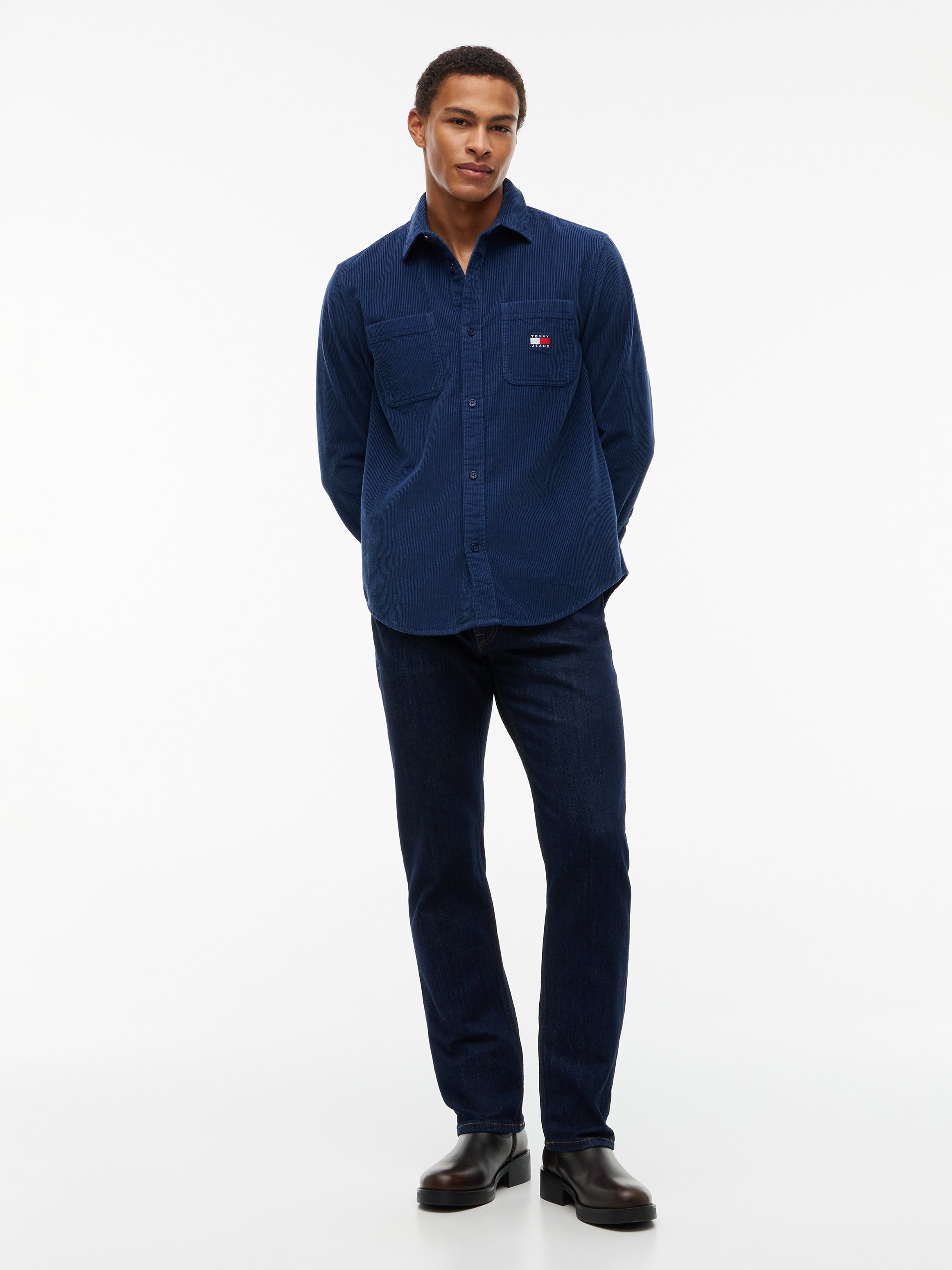 Tommy Jeans Patch Pocket Corduroy Shirt 23705