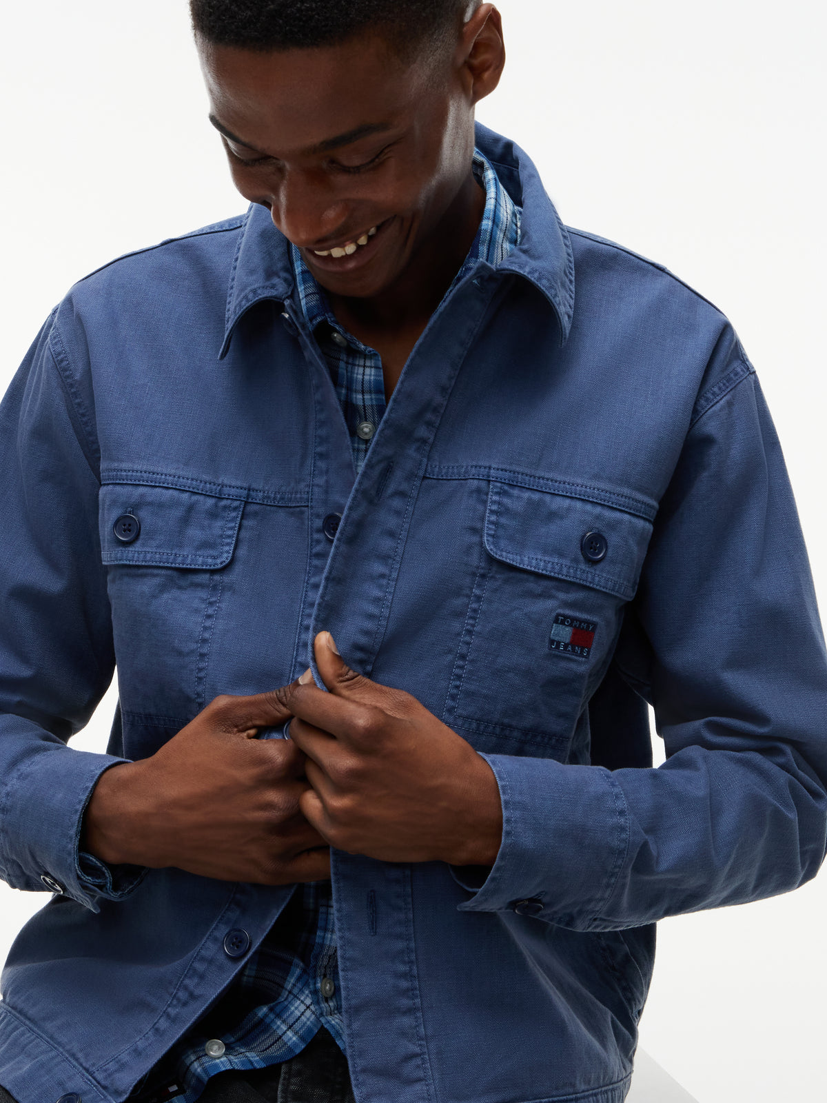 Tommy Jeans Herringbone Overshirt 23919