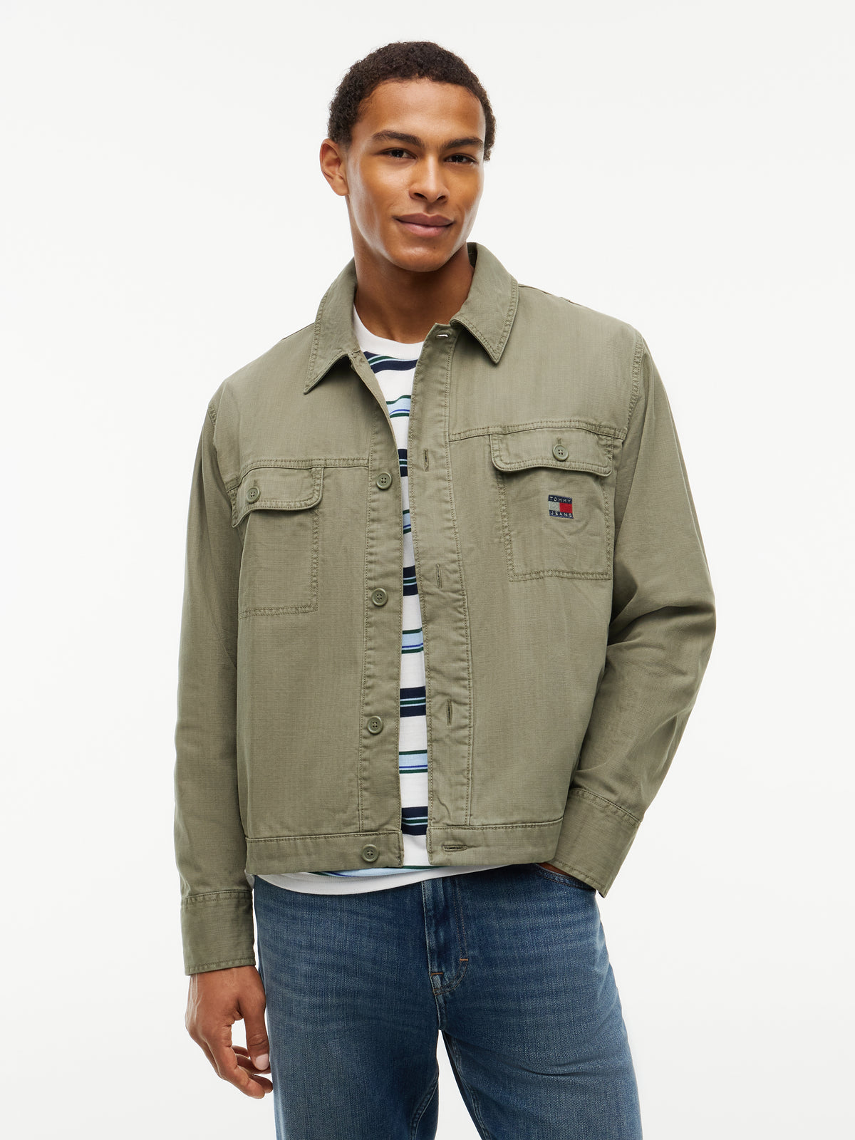 Tommy Jeans Herringbone Overshirt 23919