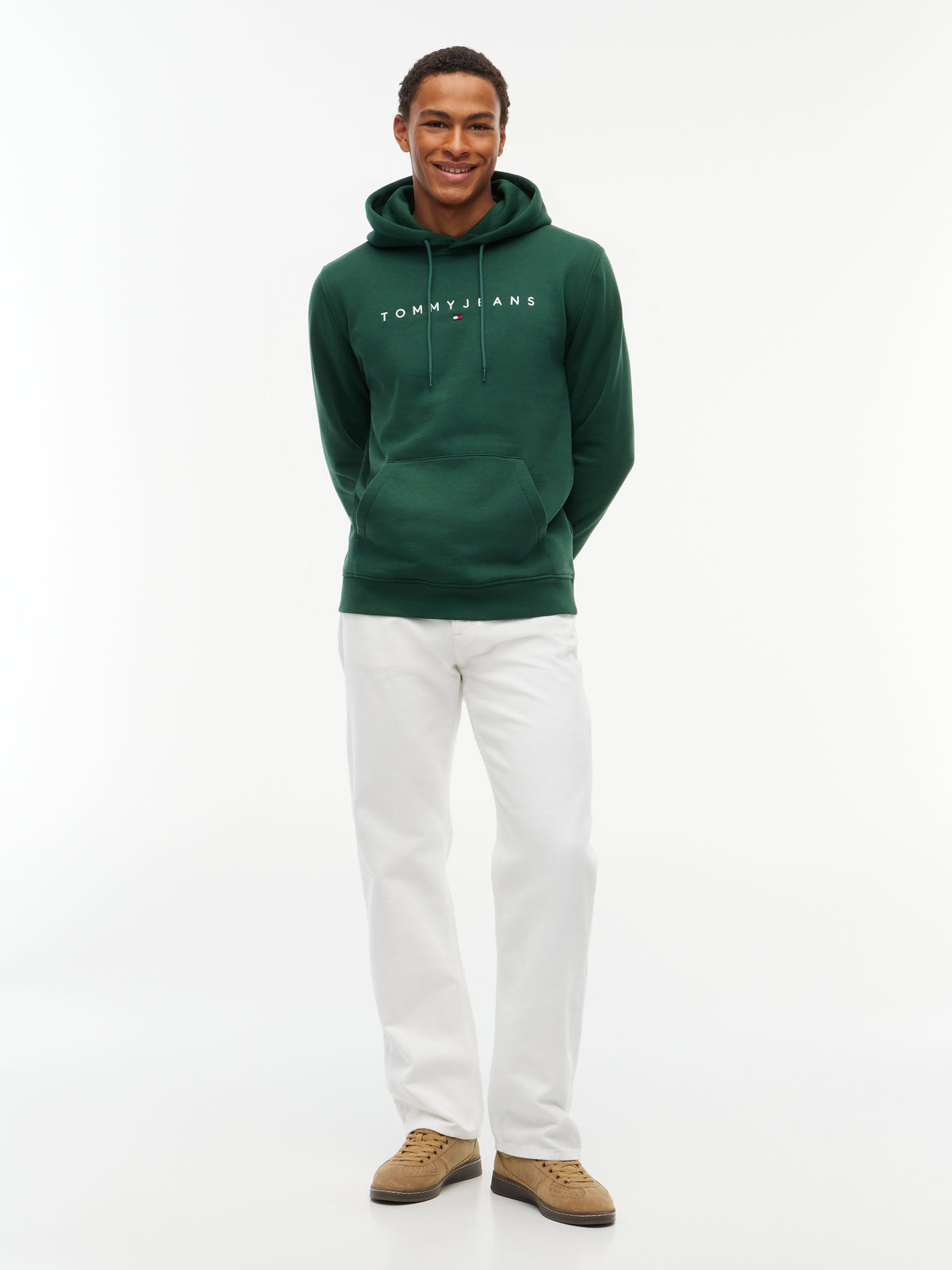 Tommy Jeans Linear Logo Pocket Hoodie 20746