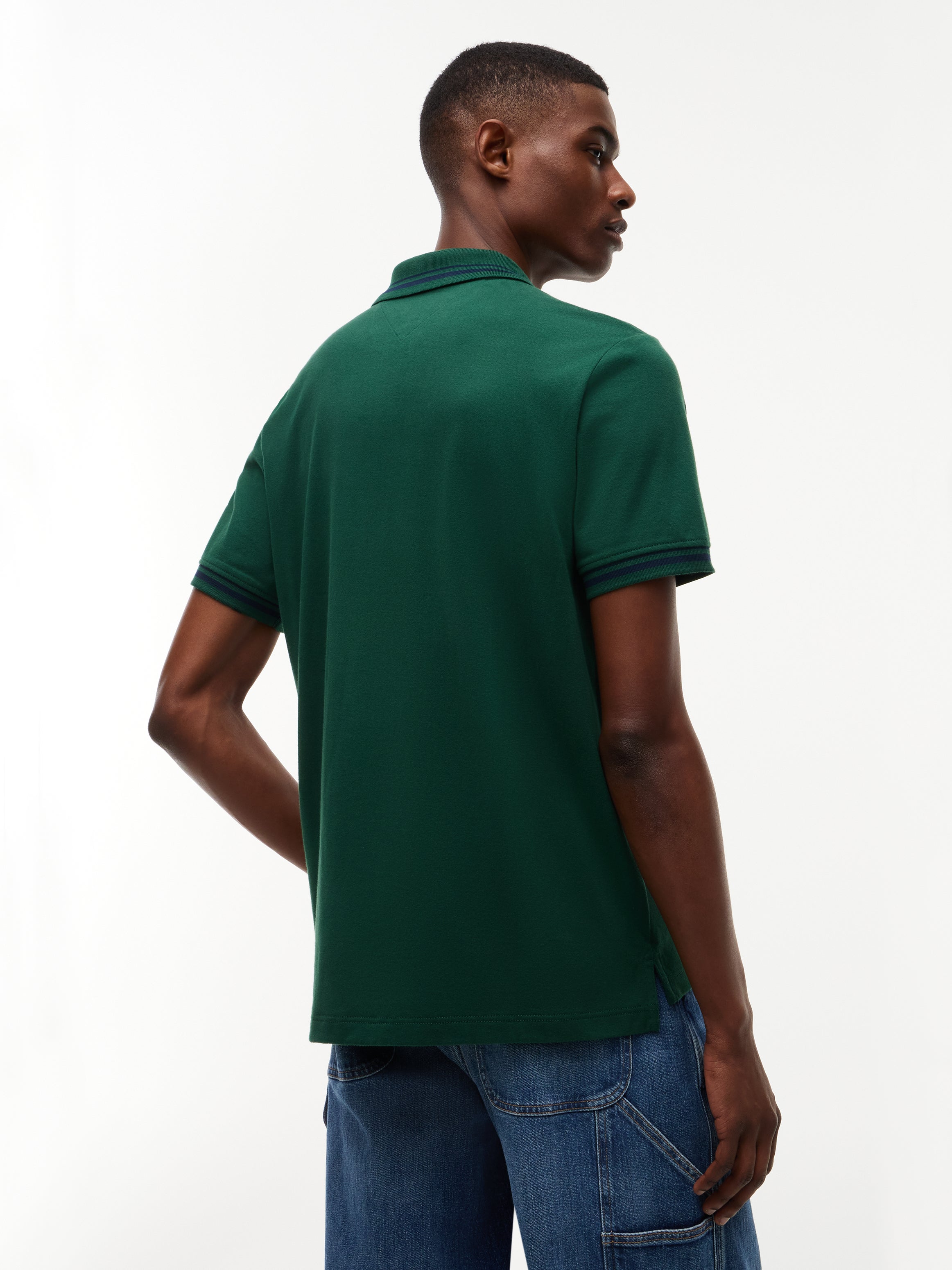 Tommy Jeans Flag Tipped Polo Shirt 22700