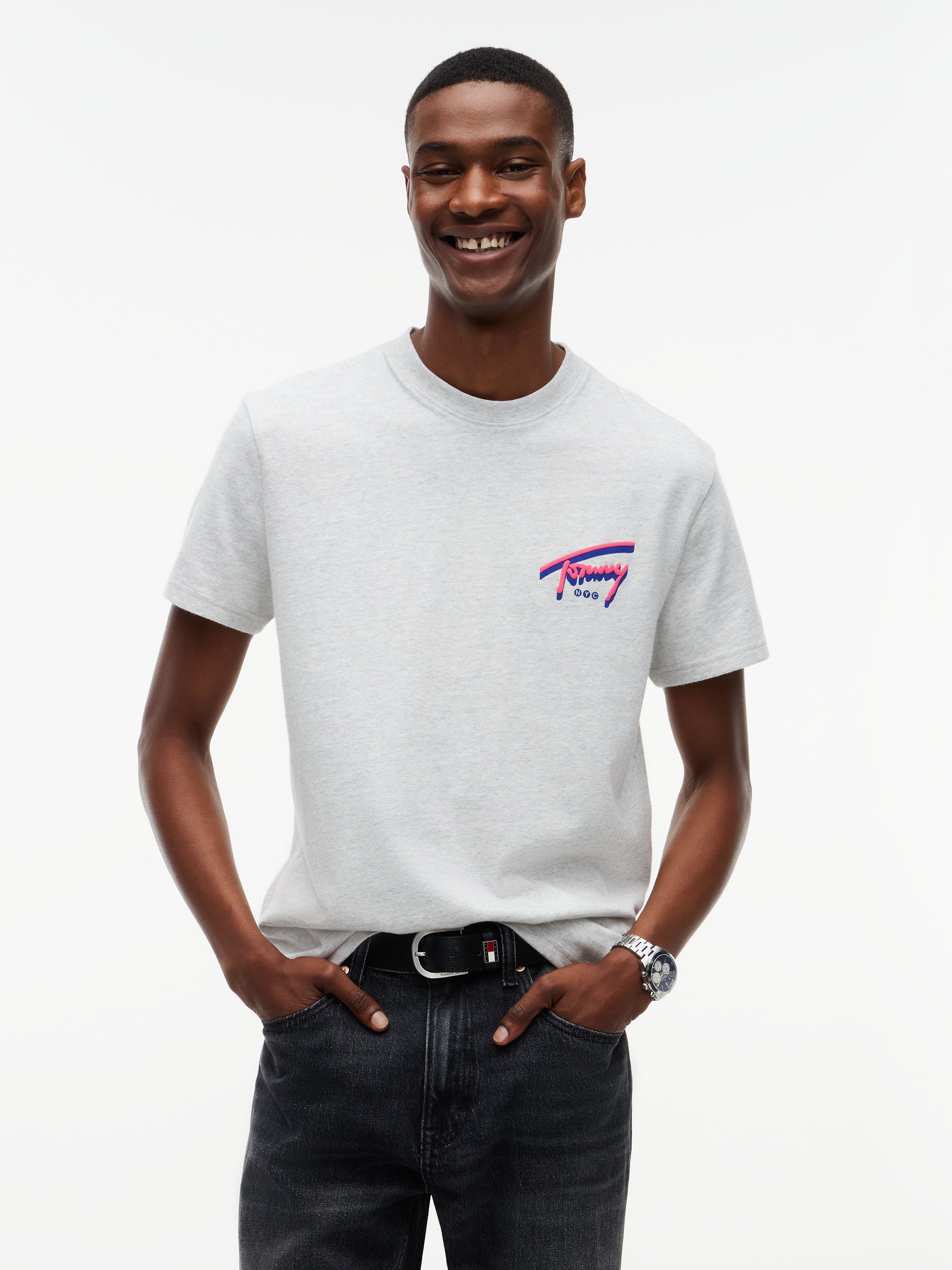Tommy Jeans Signature Back Print T-Shirt 23542