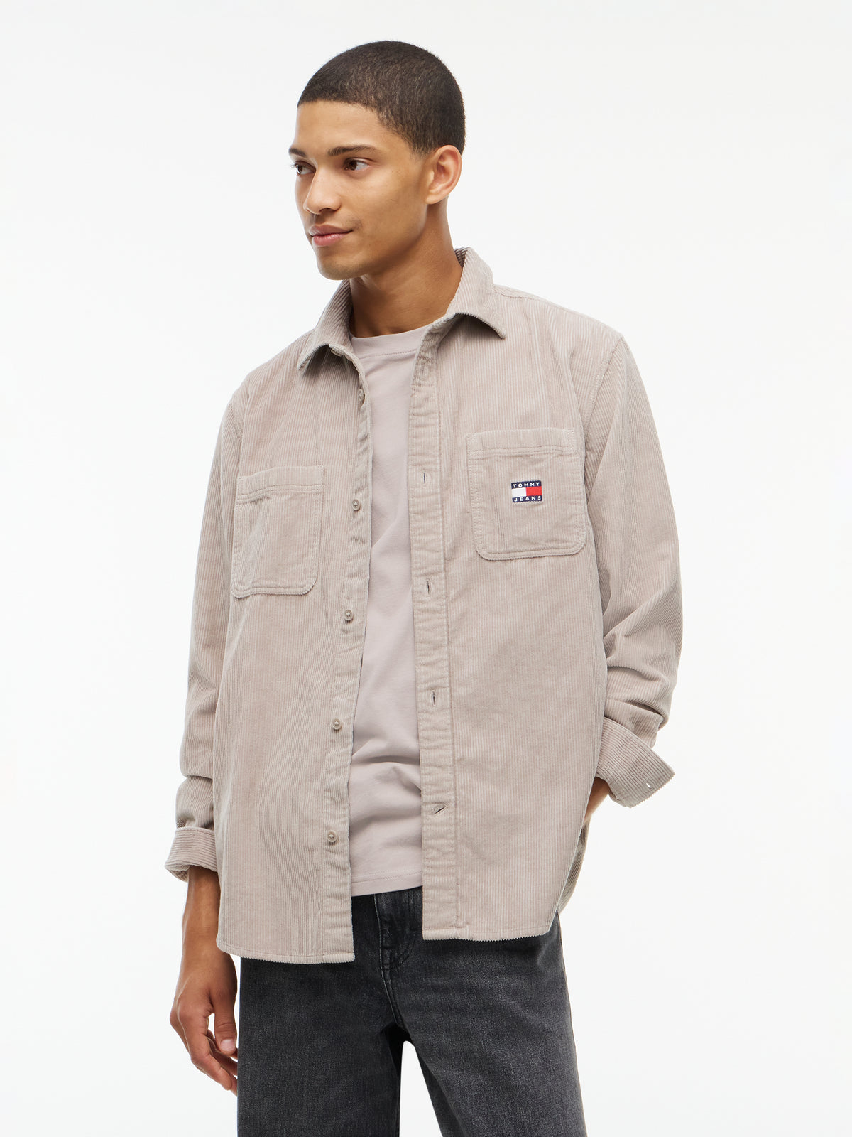 Tommy Jeans Patch Pocket Corduroy Shirt 23705
