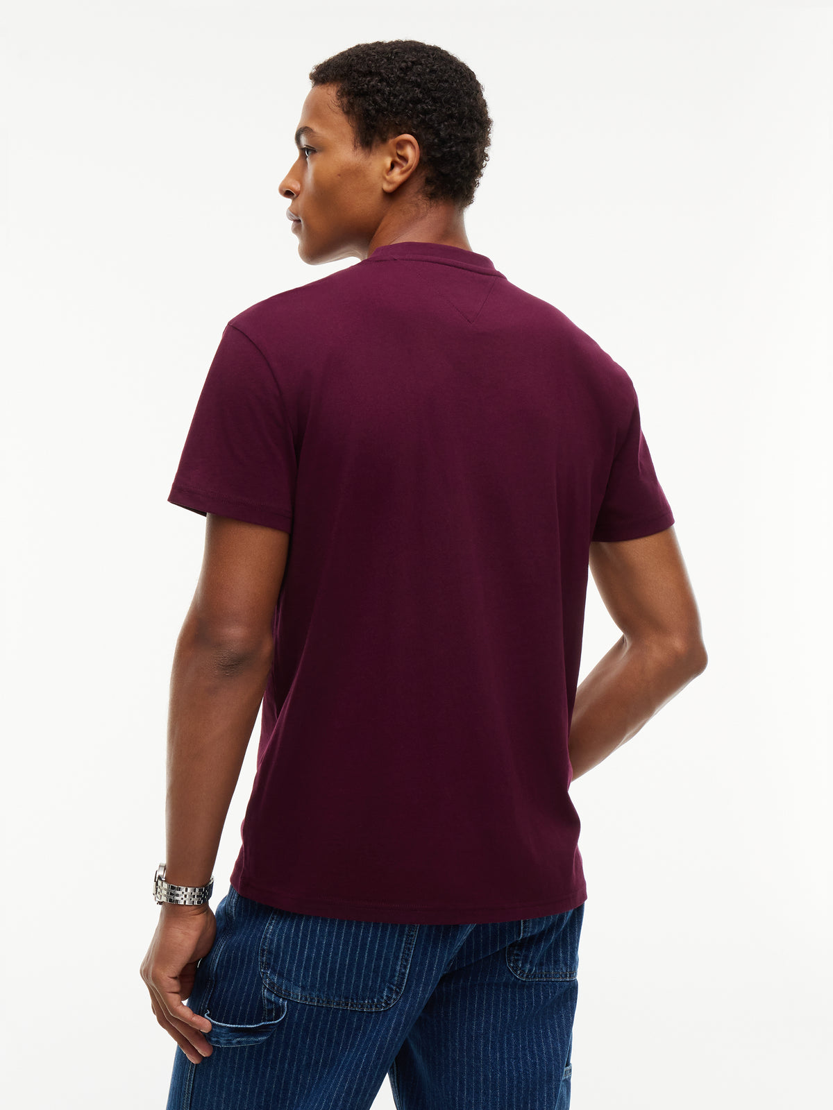 Tommy Jeans Linear Logo Jersey T-Shirt 20744
