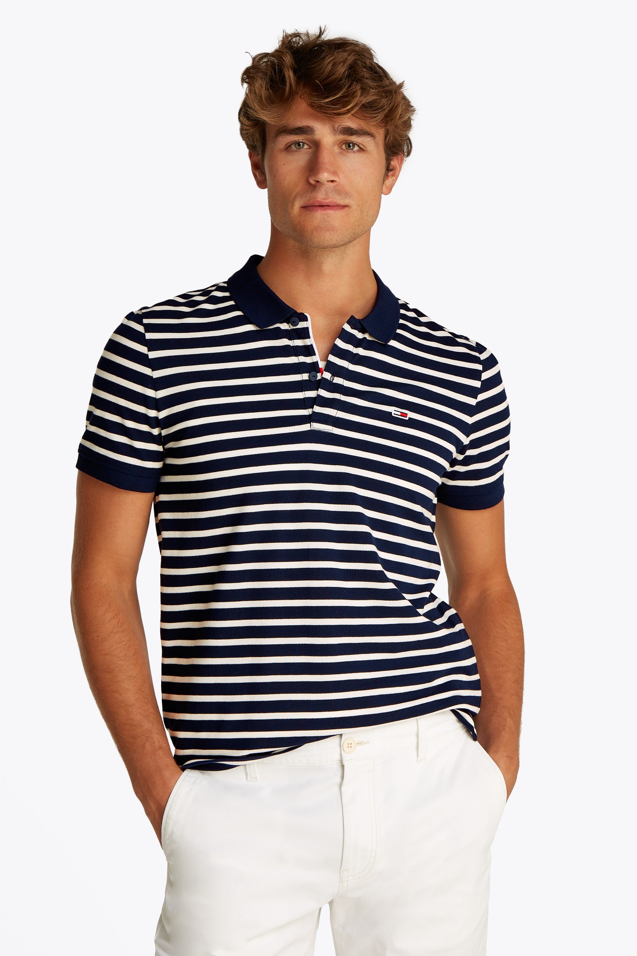 Tommy Jeans Slim Stripe Placket
