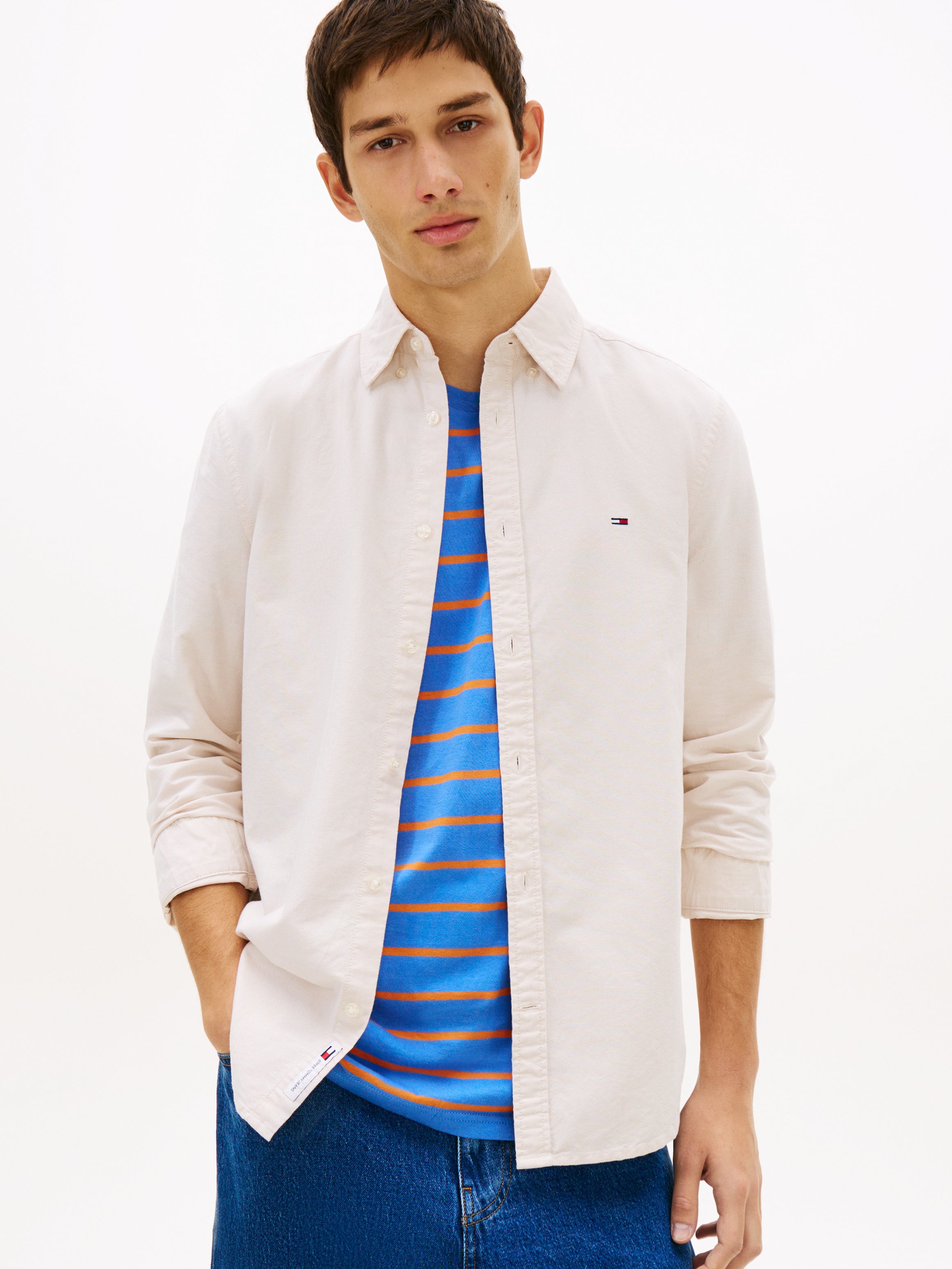 Tommy Jeans Regular Flag Oxford Shirt 21298