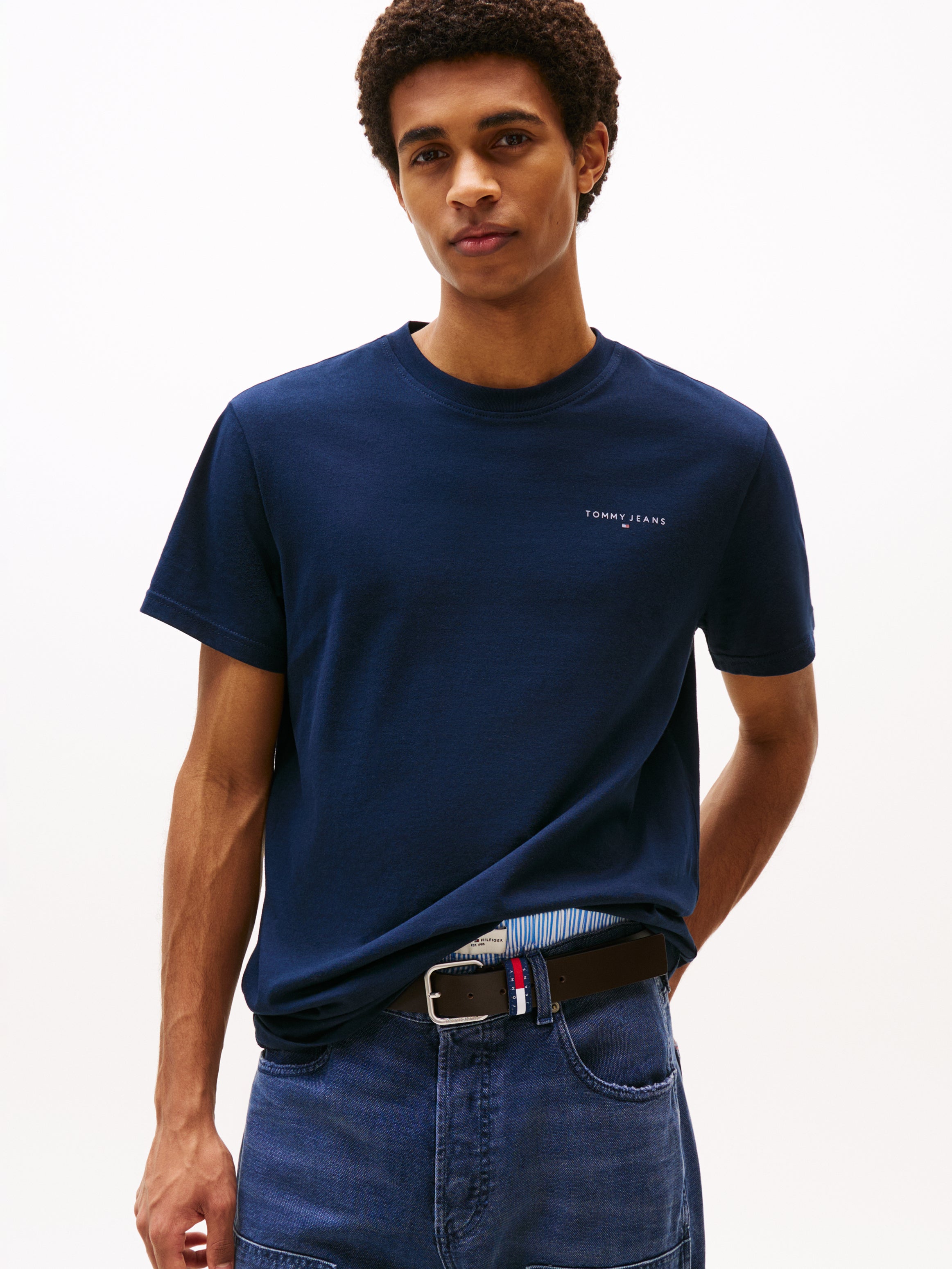 Tommy Jeans Slim Linear Logo T-Shirt 21780