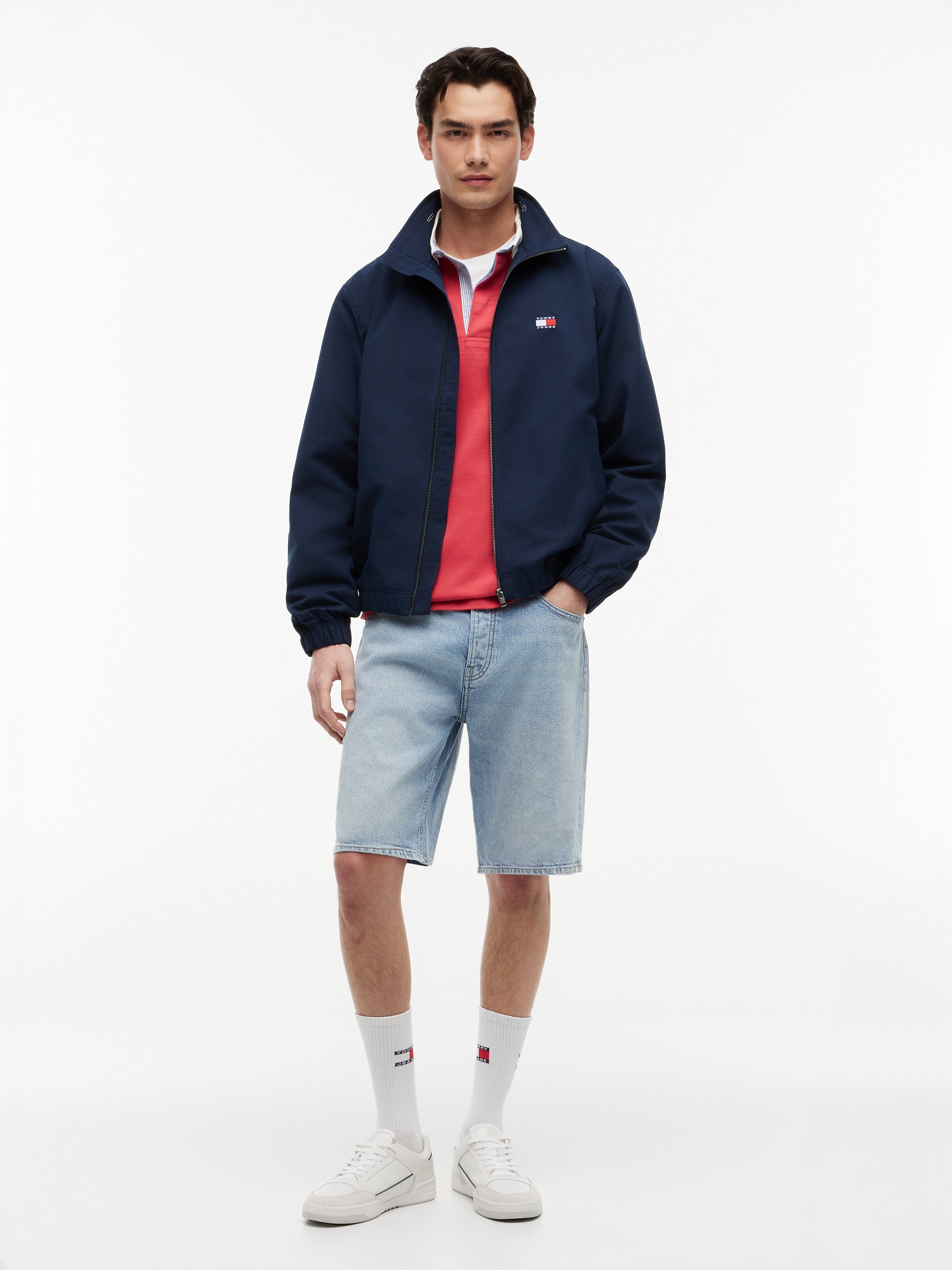 Tommy Jeans Collar Logo Zip-Thru Jacket 22720