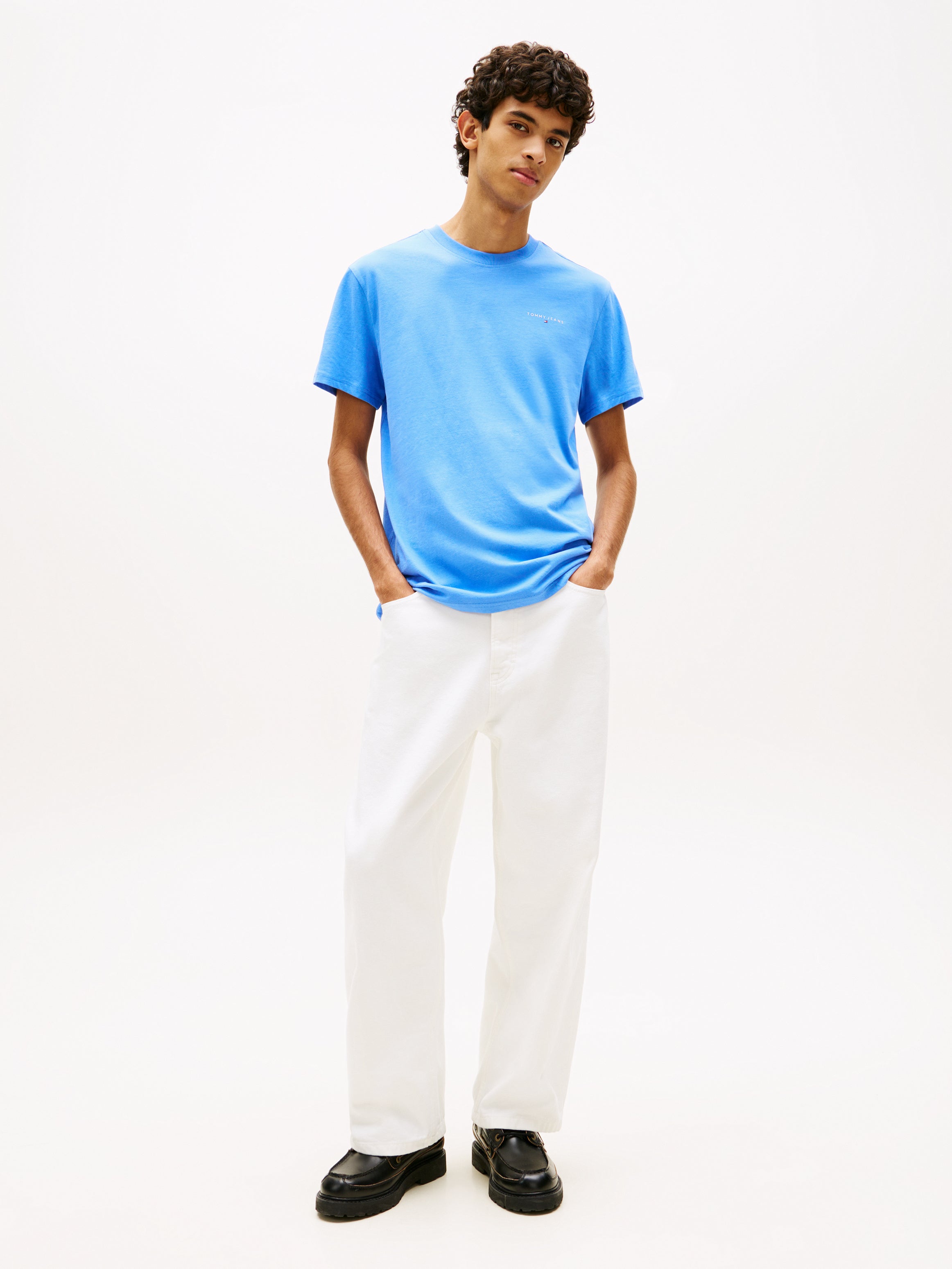 Tommy Jeans Slim Linear Logo T-Shirt 21780