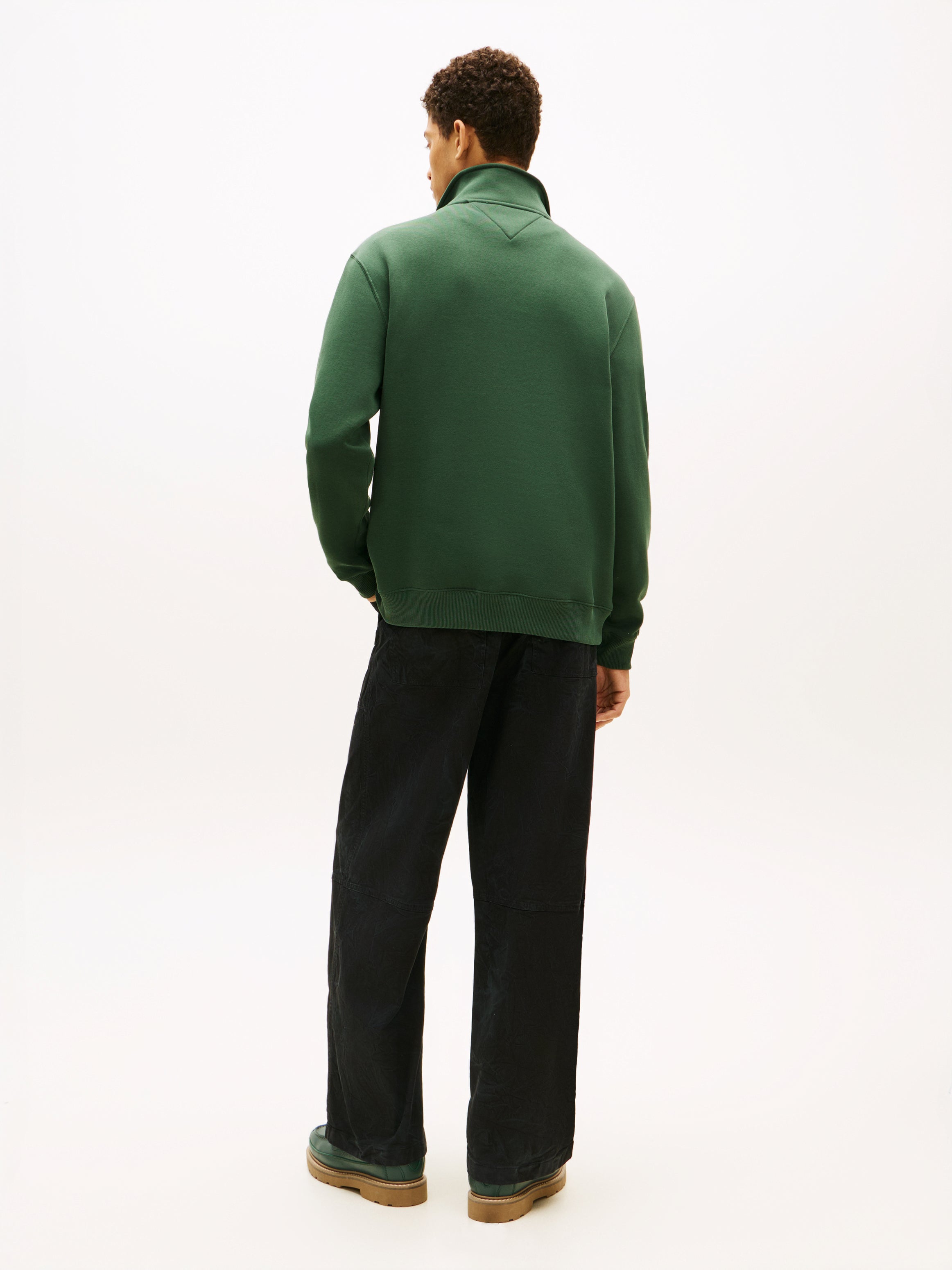 Tommy Jeans Regular Fleece 1/4 Zip Sweatshirt 20339