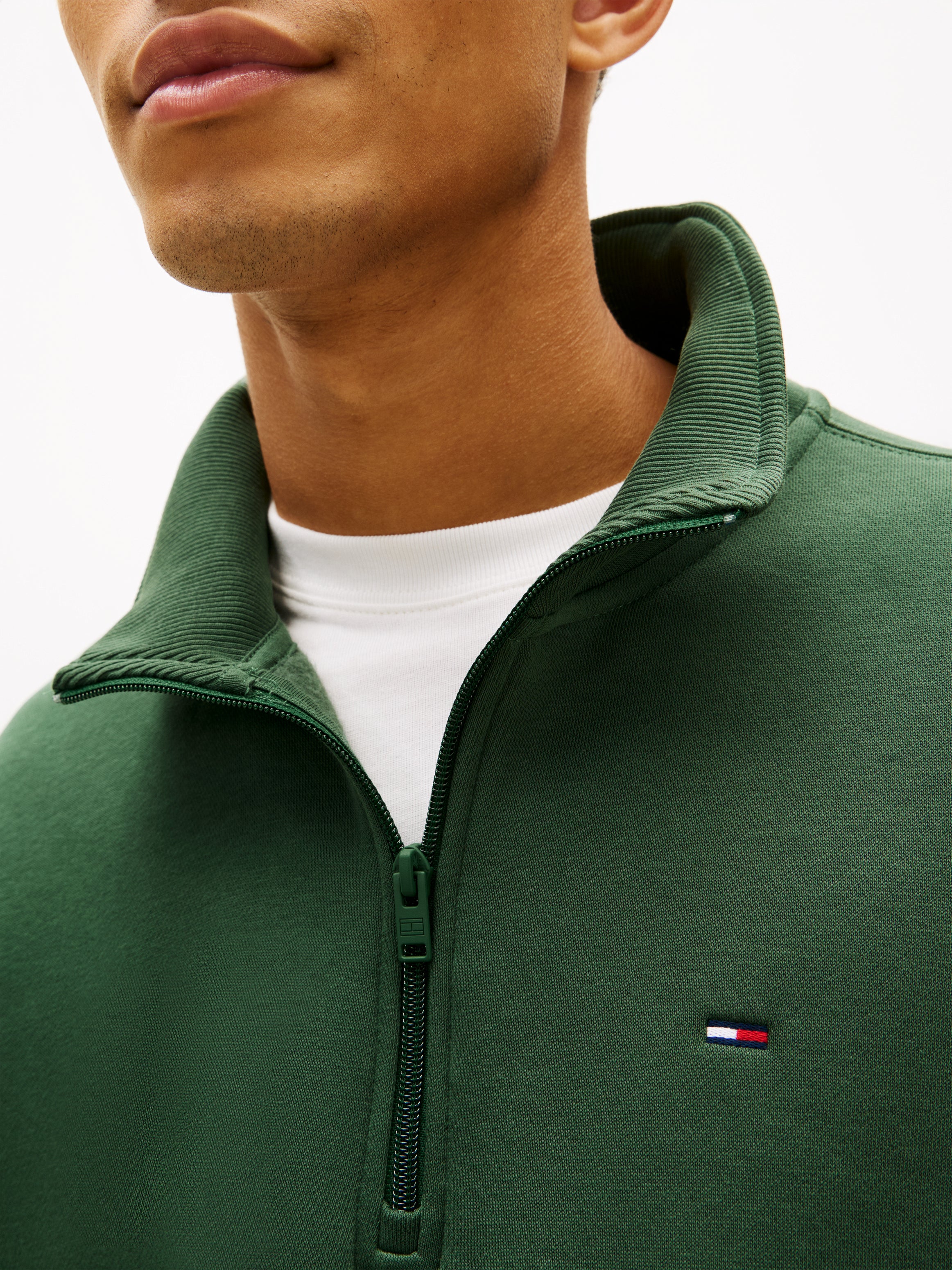 Tommy Jeans Regular Fleece 1/4 Zip Sweatshirt 20339