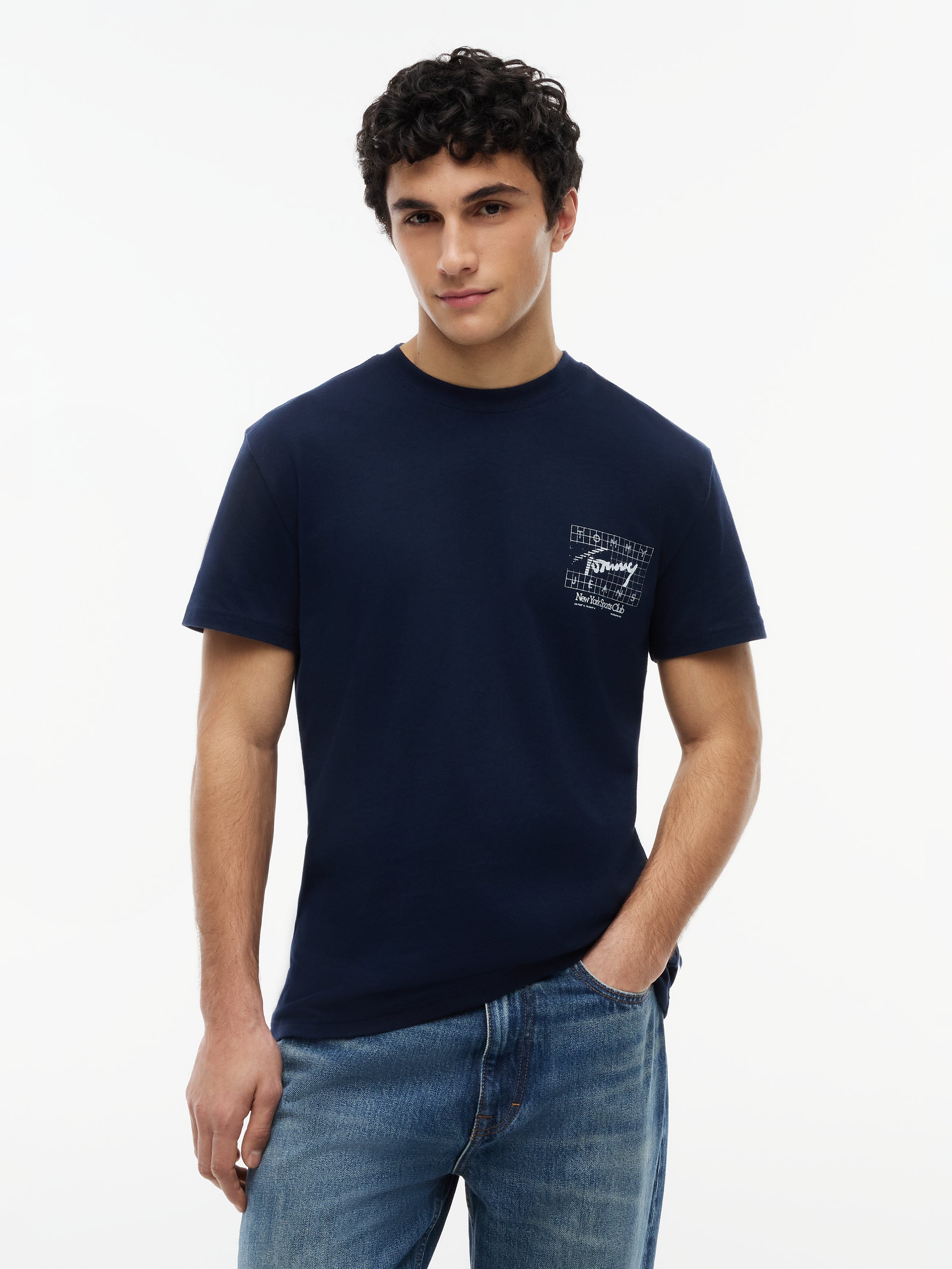Tommy Jeans Flag Sign Graphic T-Shirt 23177