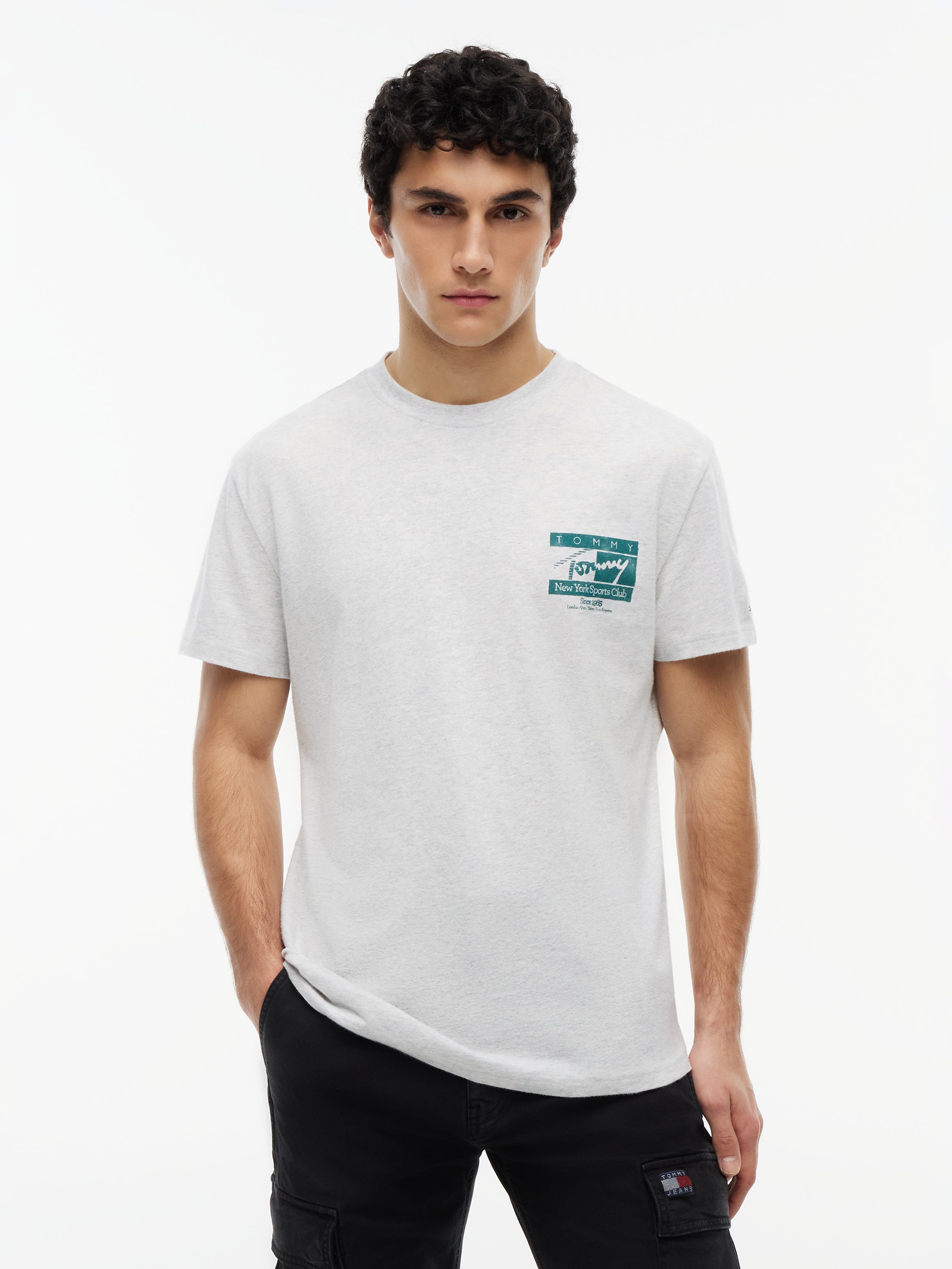 Tommy Jeans Flag Sign Graphic T-Shirt 23177